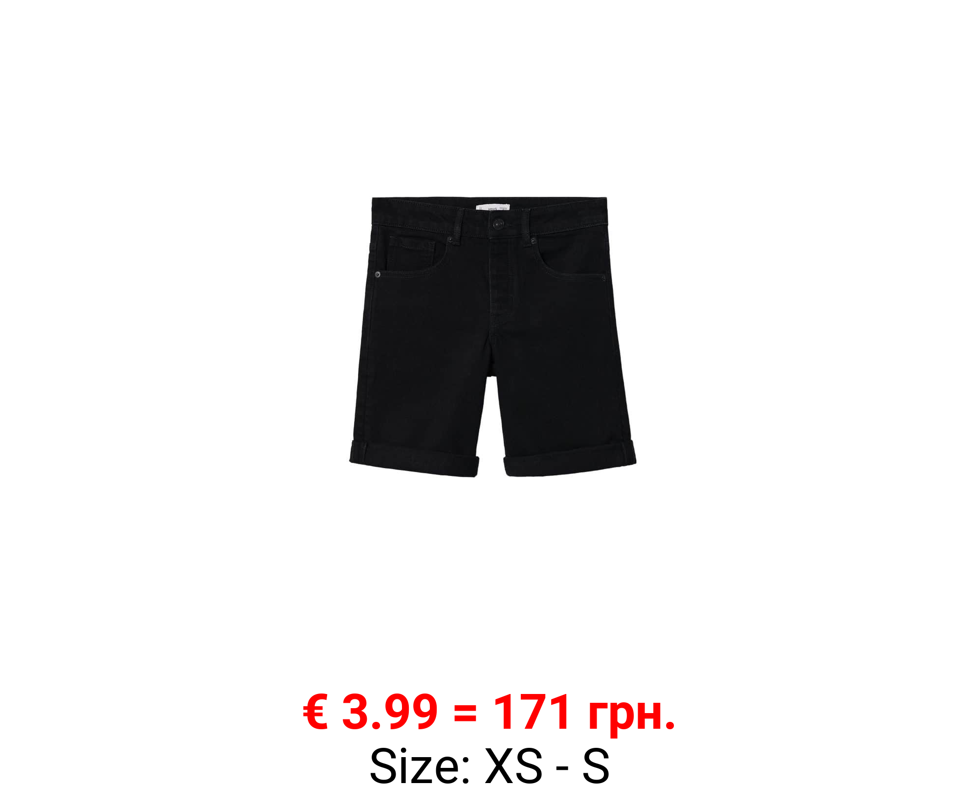 Bermudas denim algodón