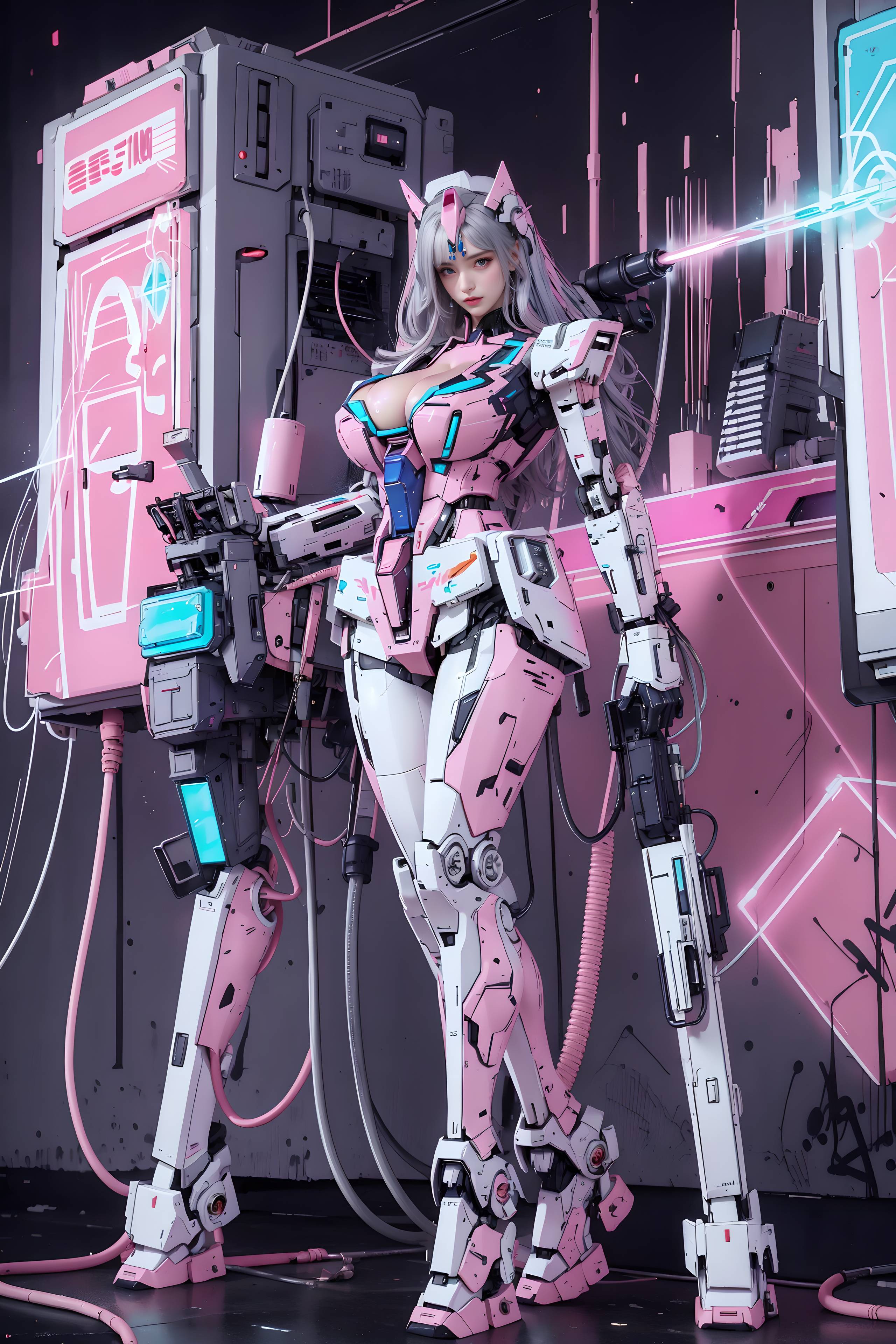 图片[18]-粉色高达_机甲少女-六色网