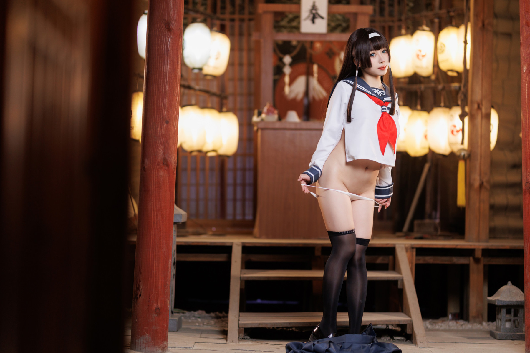Cosplay 胡桃猫Kurumineko 美少女万华镜 理与迷宫的少女 Set.02 26