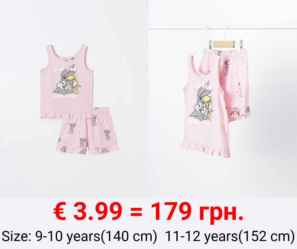 Looney Tunes © &™ Warner Bros. pyjama set with straps