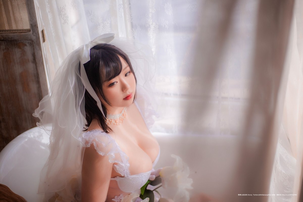 [Cos]皮皮奶-朦胧婚纱[66P] 12