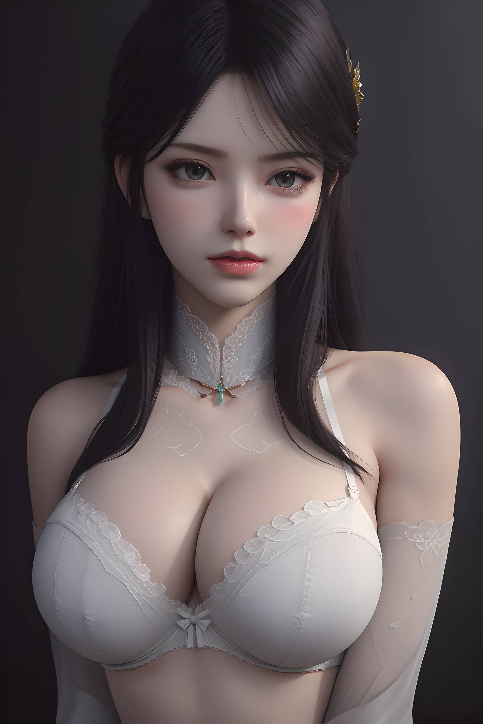 图片[22]-斗破苍穹-萧薰儿 蝶翼内衣写真-六色网