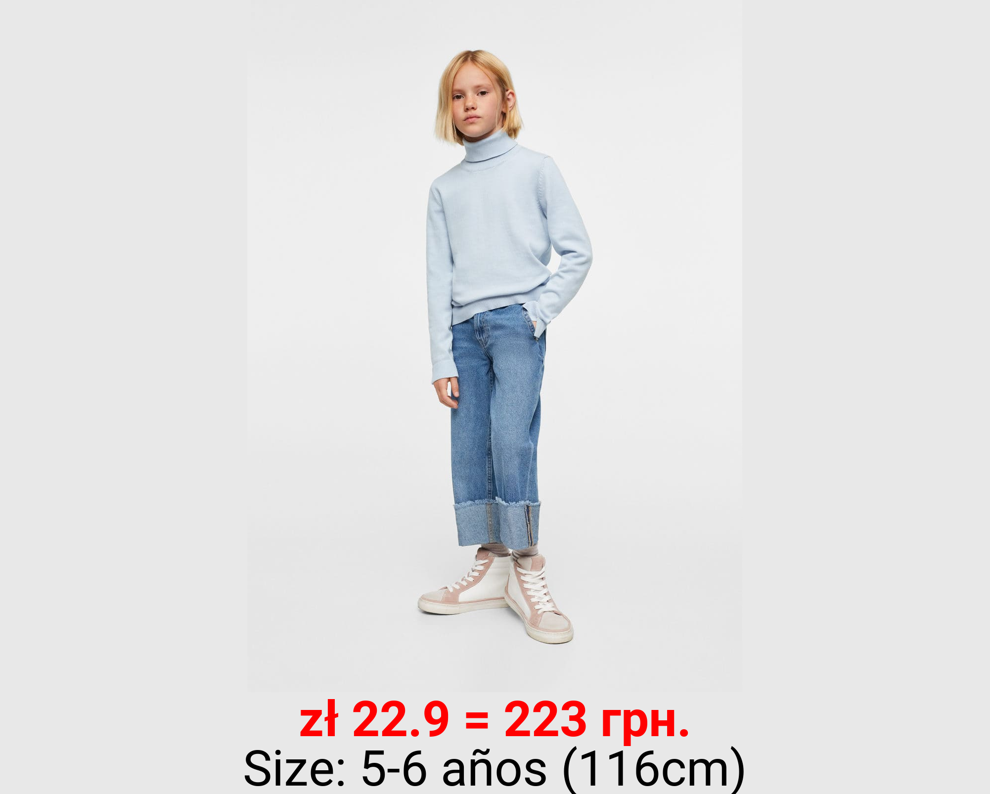 Jersey cuello vuelto