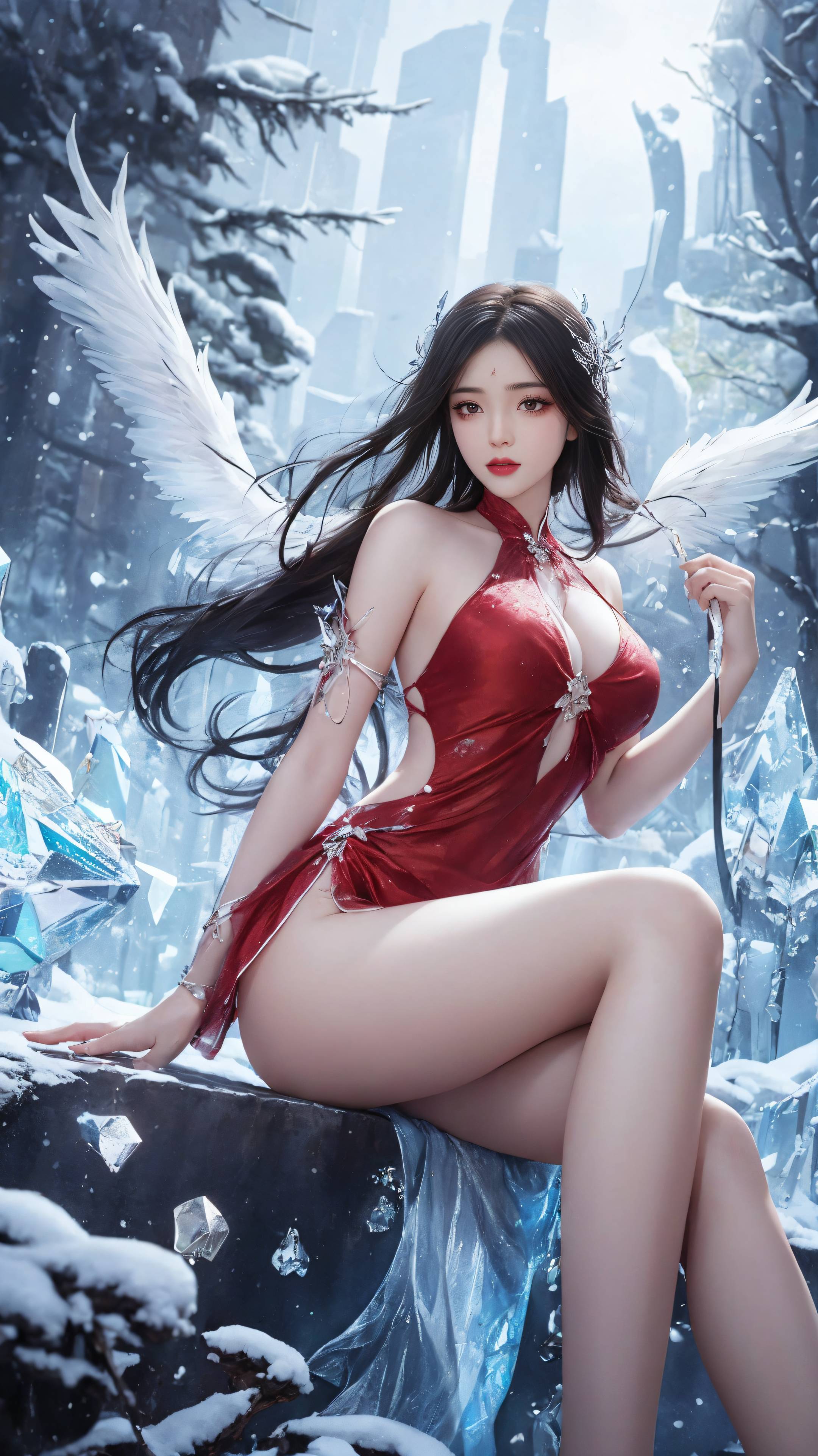 图片[20]-完美世界 火灵儿 冬季冰雪 0401-六色网