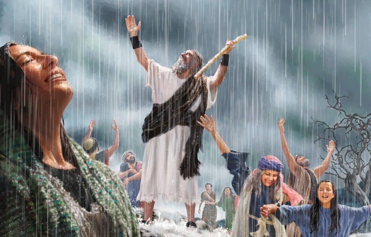 Дождь притча. Илия молится о Дожде. Люди молят о Дожде.