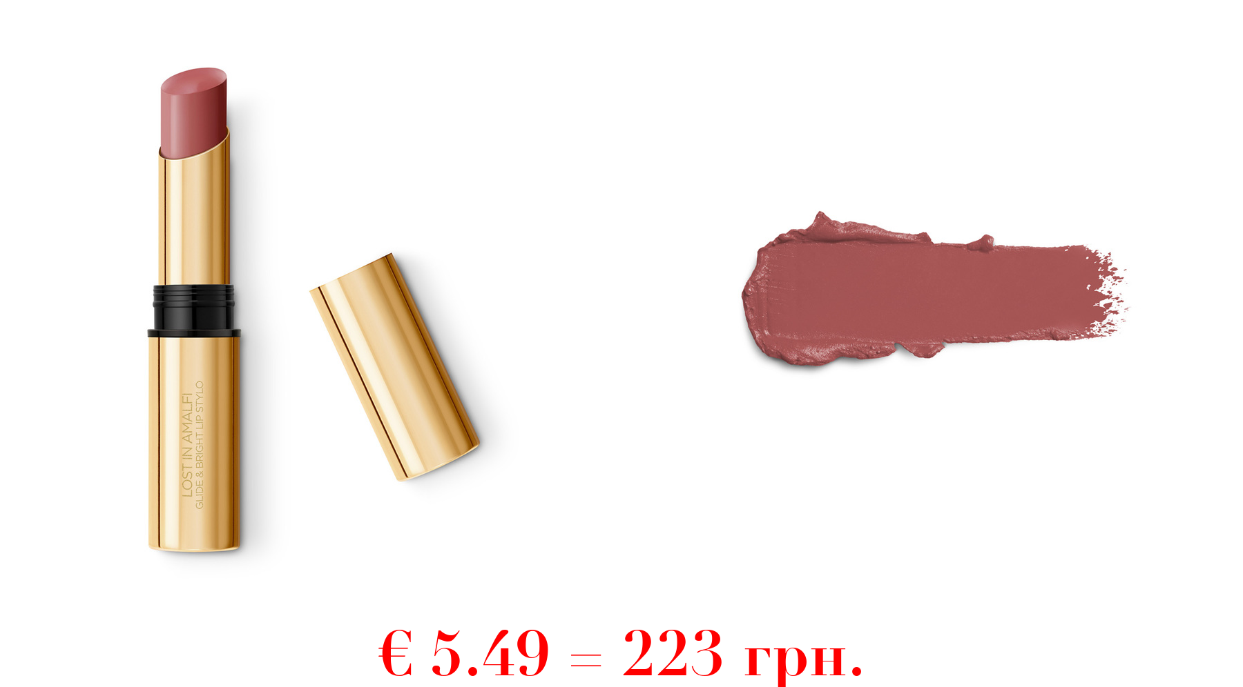 lost in amalfi glide&bright lip stylo