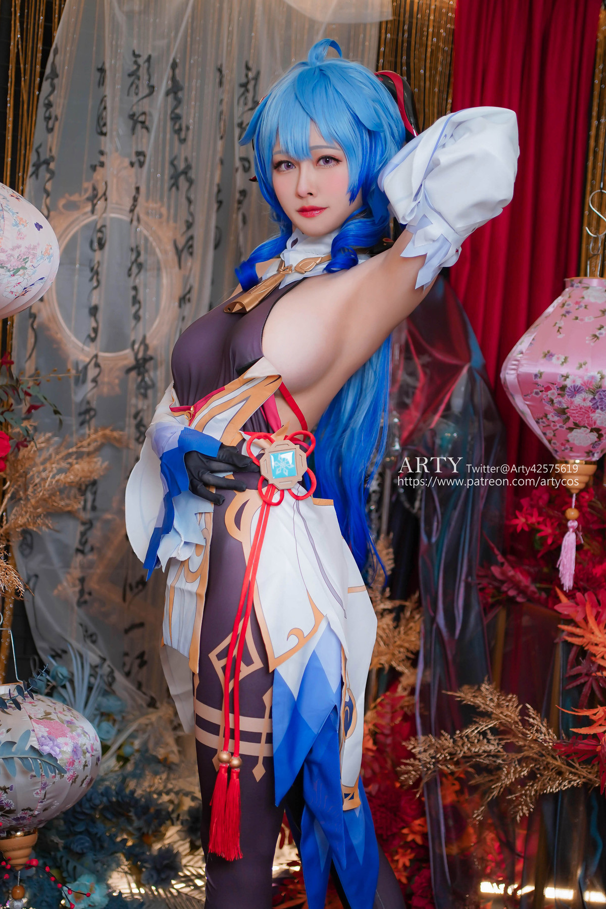 Arty亞緹 Cosplay 甘雨 Ganyu 4