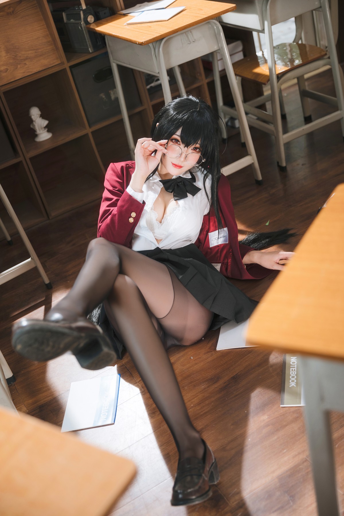 Cosplay 瓜希酱 大凤JK 24