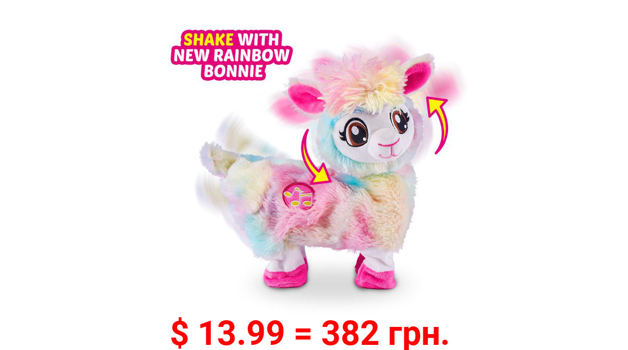 Pets Alive Rainbow Bonnie the Booty Shakin' Llama Battery-Powered Dancing Robotic Toy by ZURU