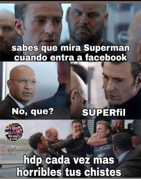 Superman en facebook