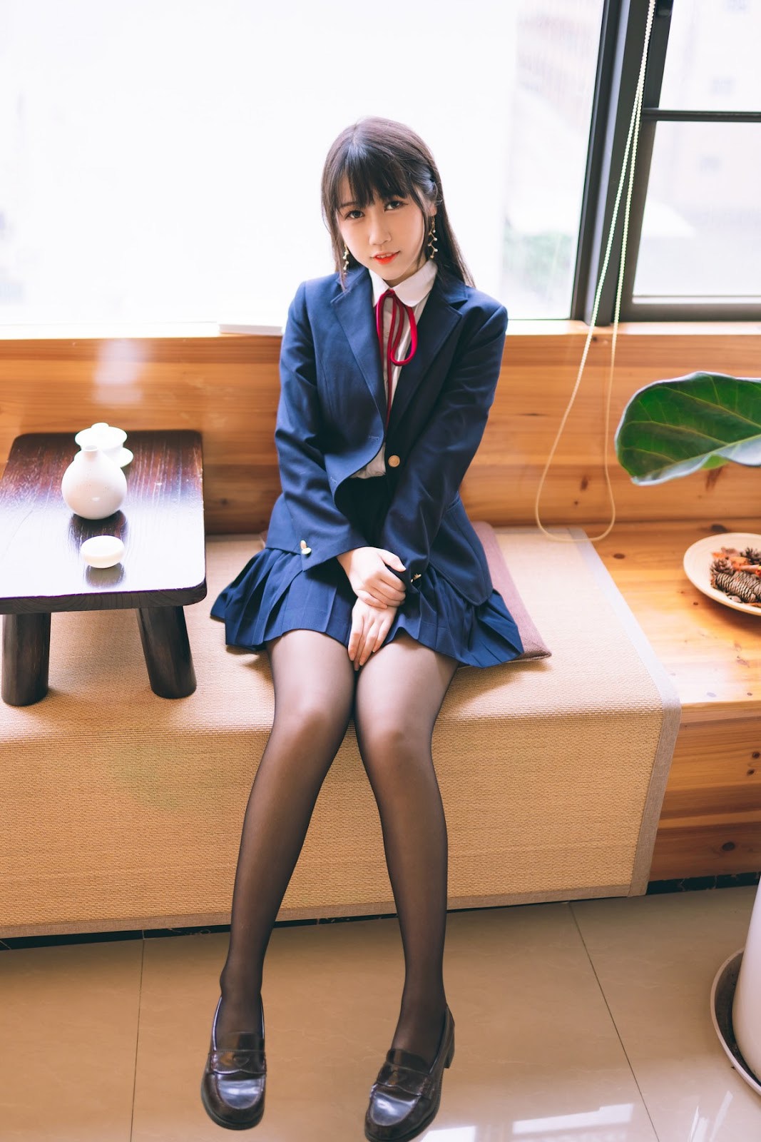 Cosplay 不呆猫 校服JK 12