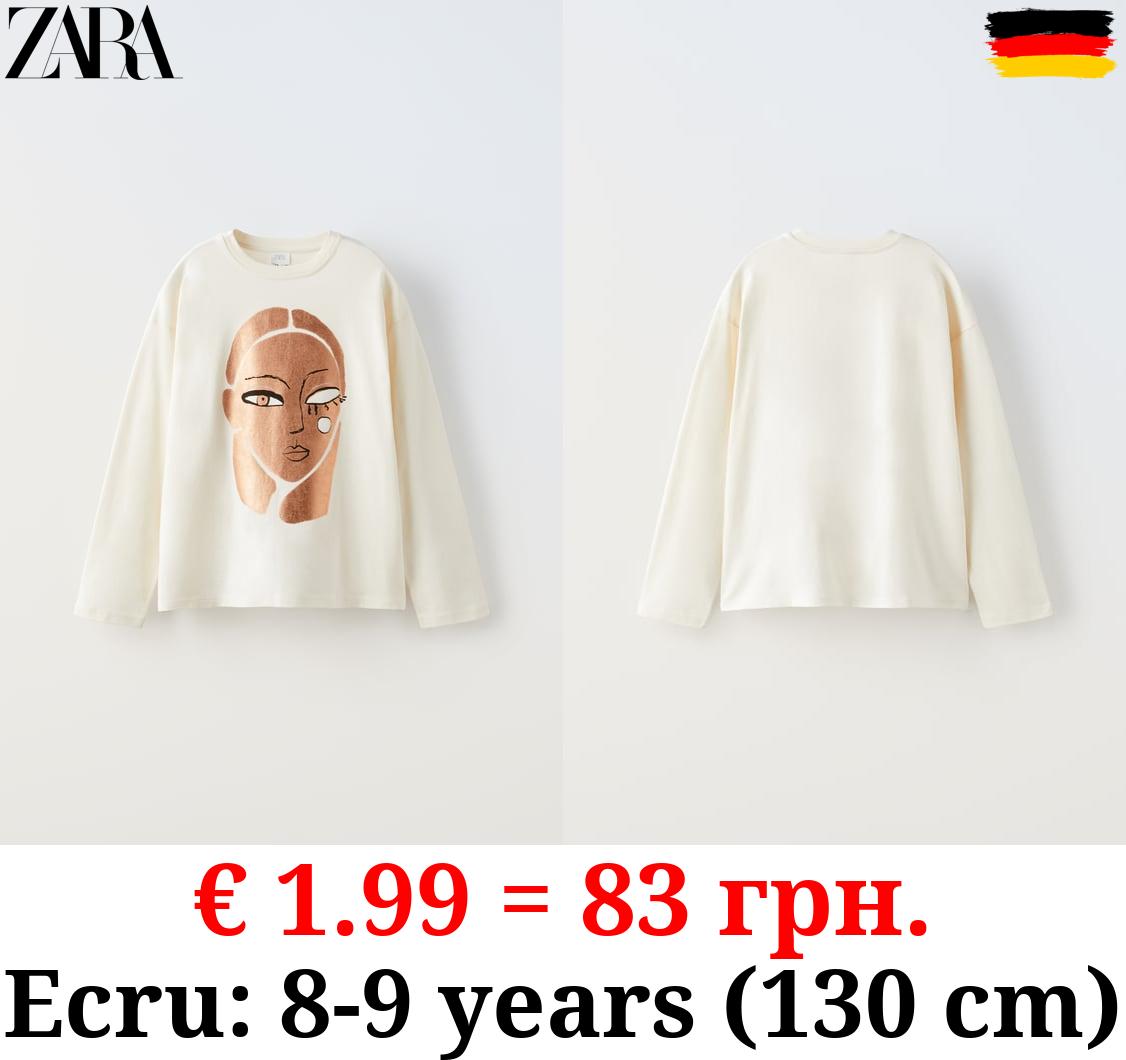 RHINESTONE FACE T-SHIRT