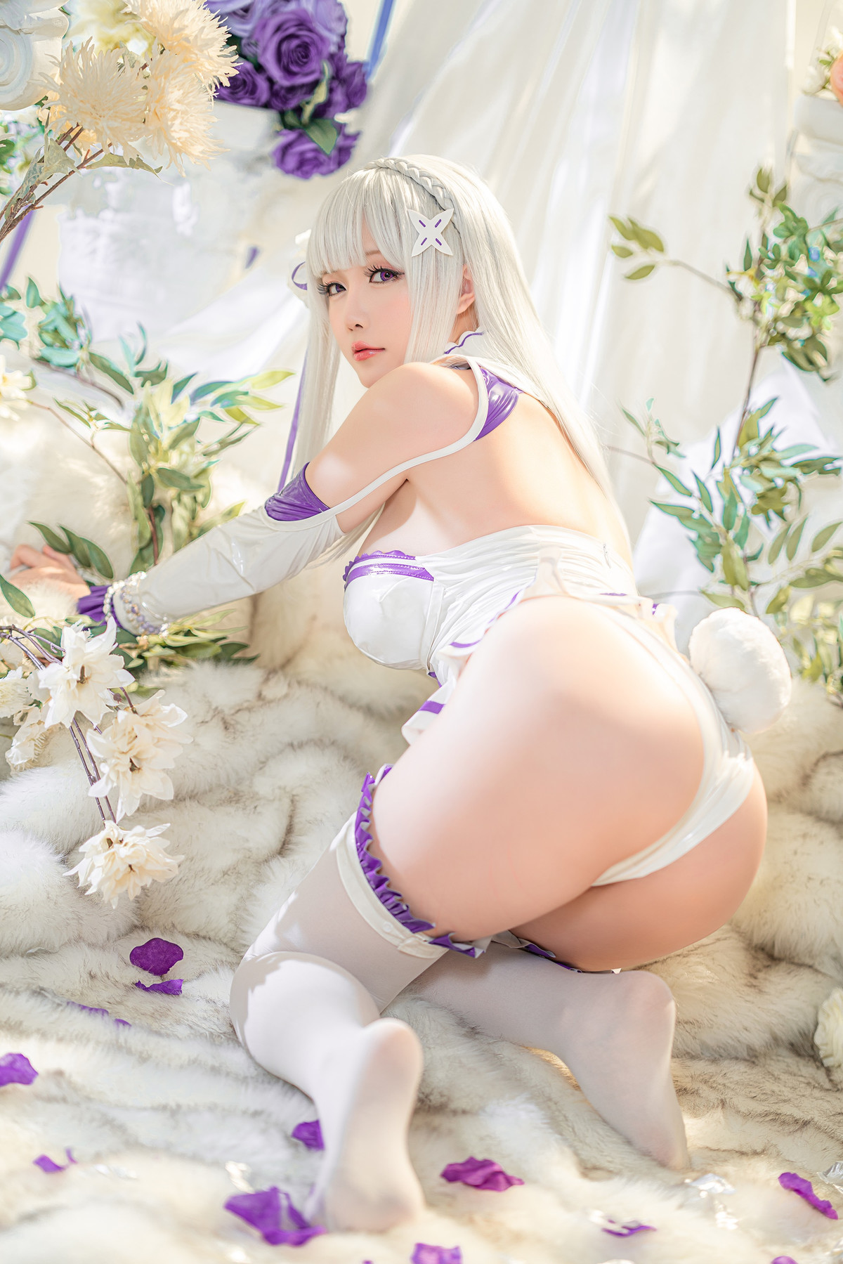 Hoshilily 小姐姐星之迟迟 Cosplay 爱蜜莉雅 69