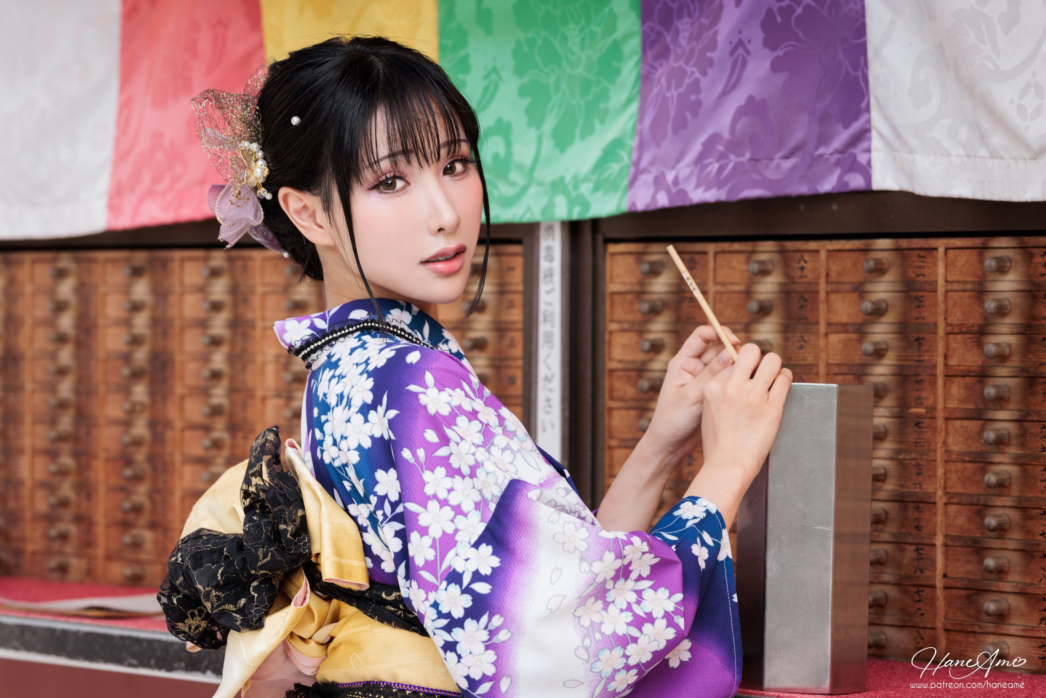 紫羅蘭夏日浴衣 31