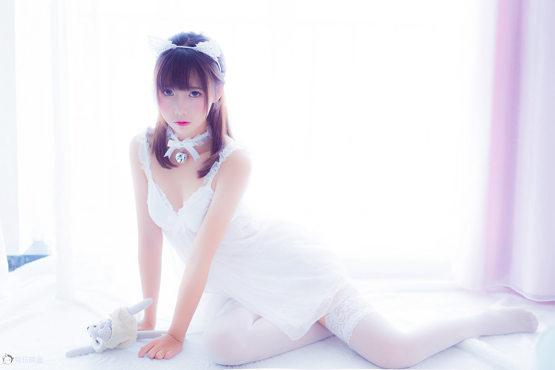 Cosplay 面饼仙儿 吊带睡衣 47