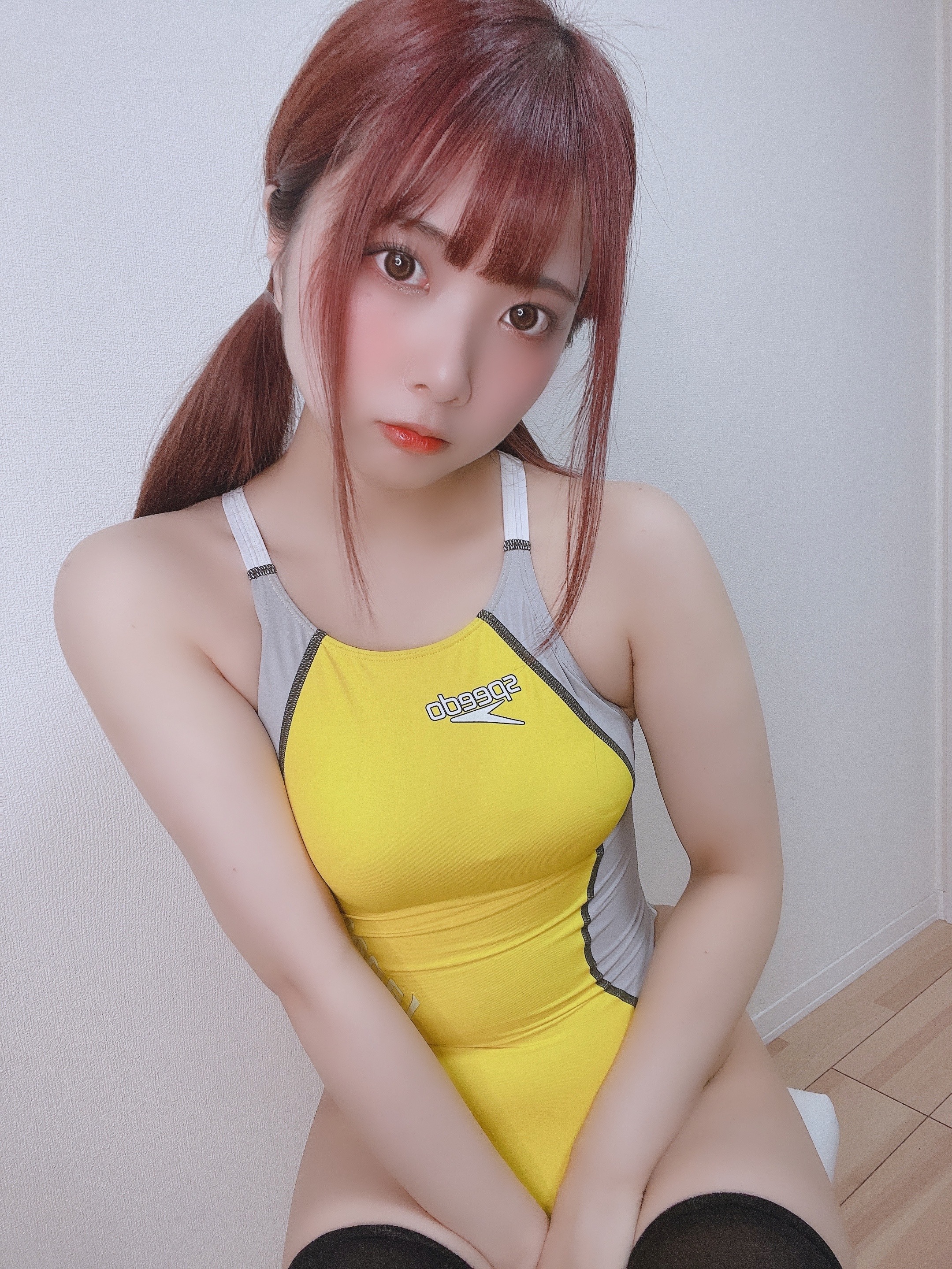 Tomiko (とみこ) - [Fantia] 黄色い競泳水着💛とニーソ [58P-173MB] 17