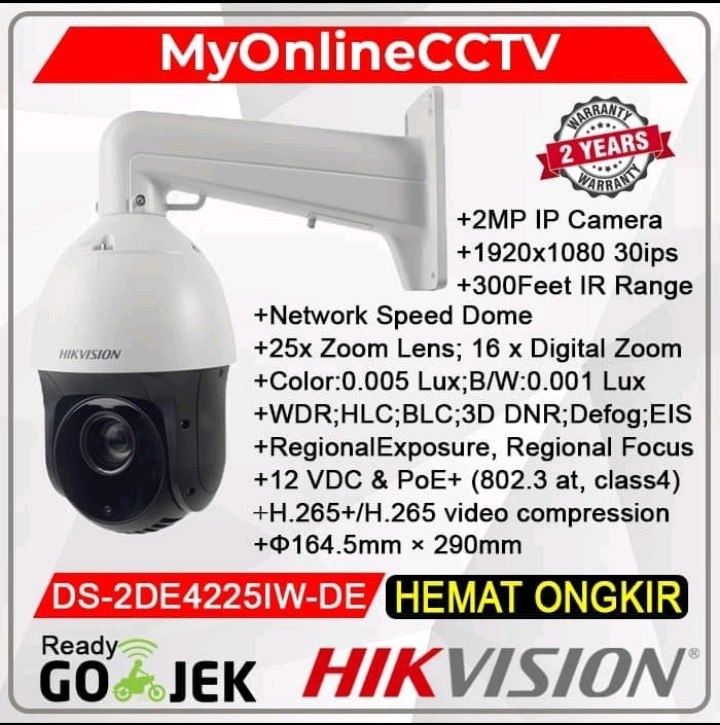 Hikvision ds 2de4425iw de t5