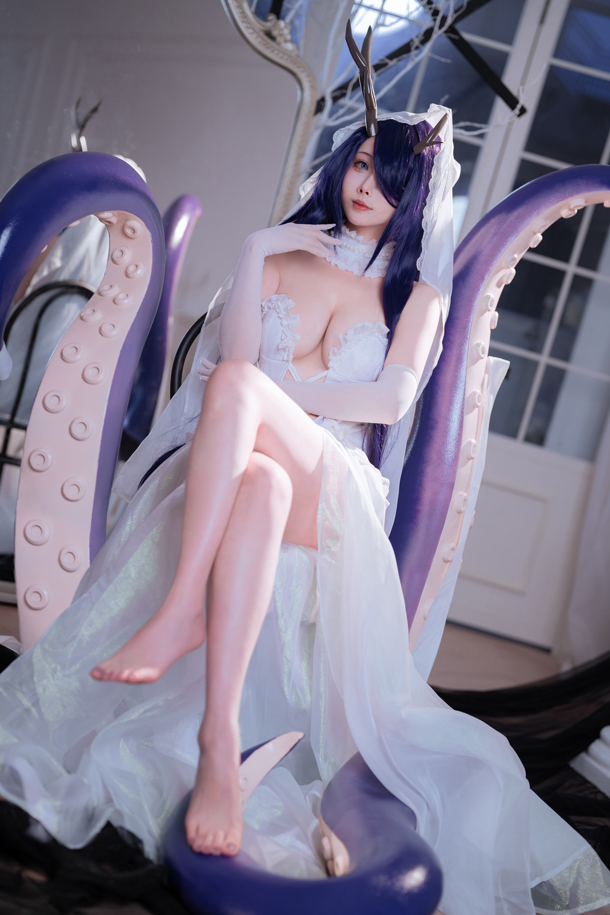 Cosplay Rioko凉凉子 碧蓝航线 金鹿号 5