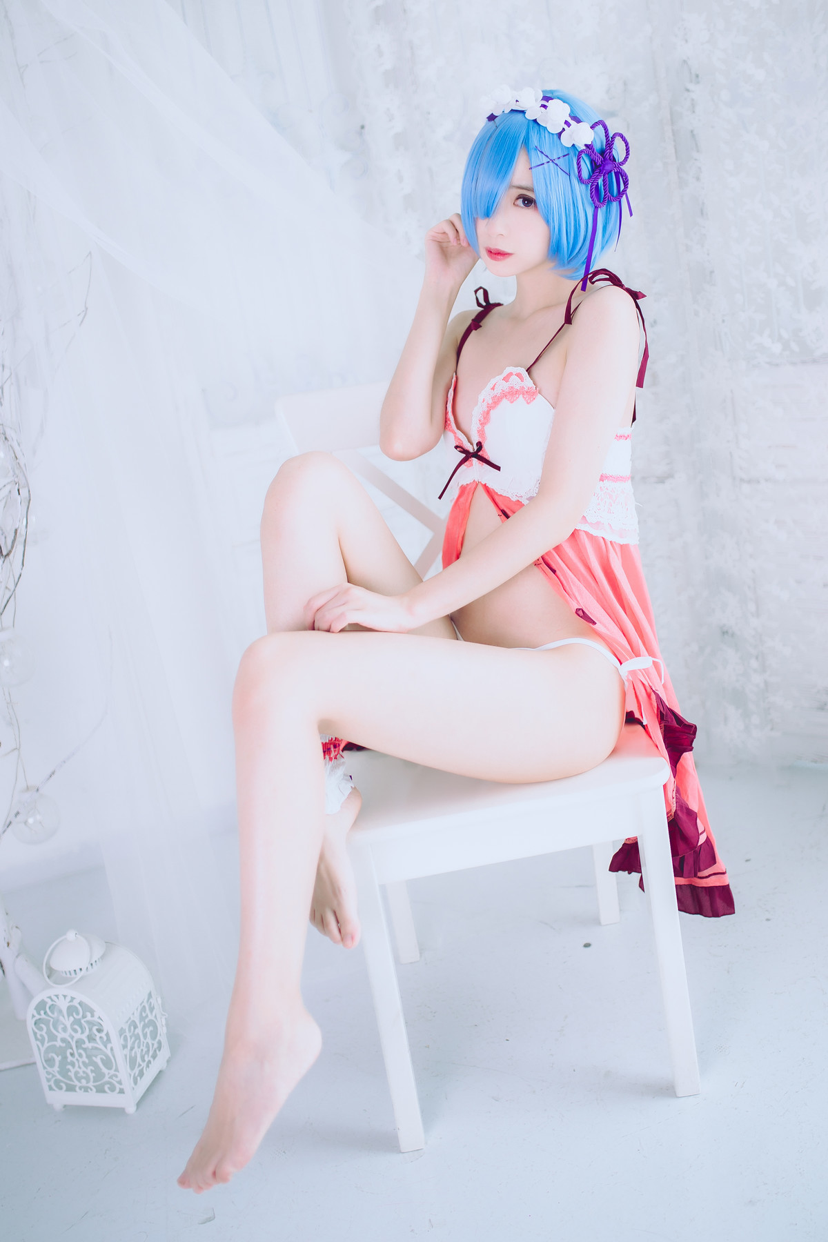 Cosplay 疯猫ss 蕾姆 16