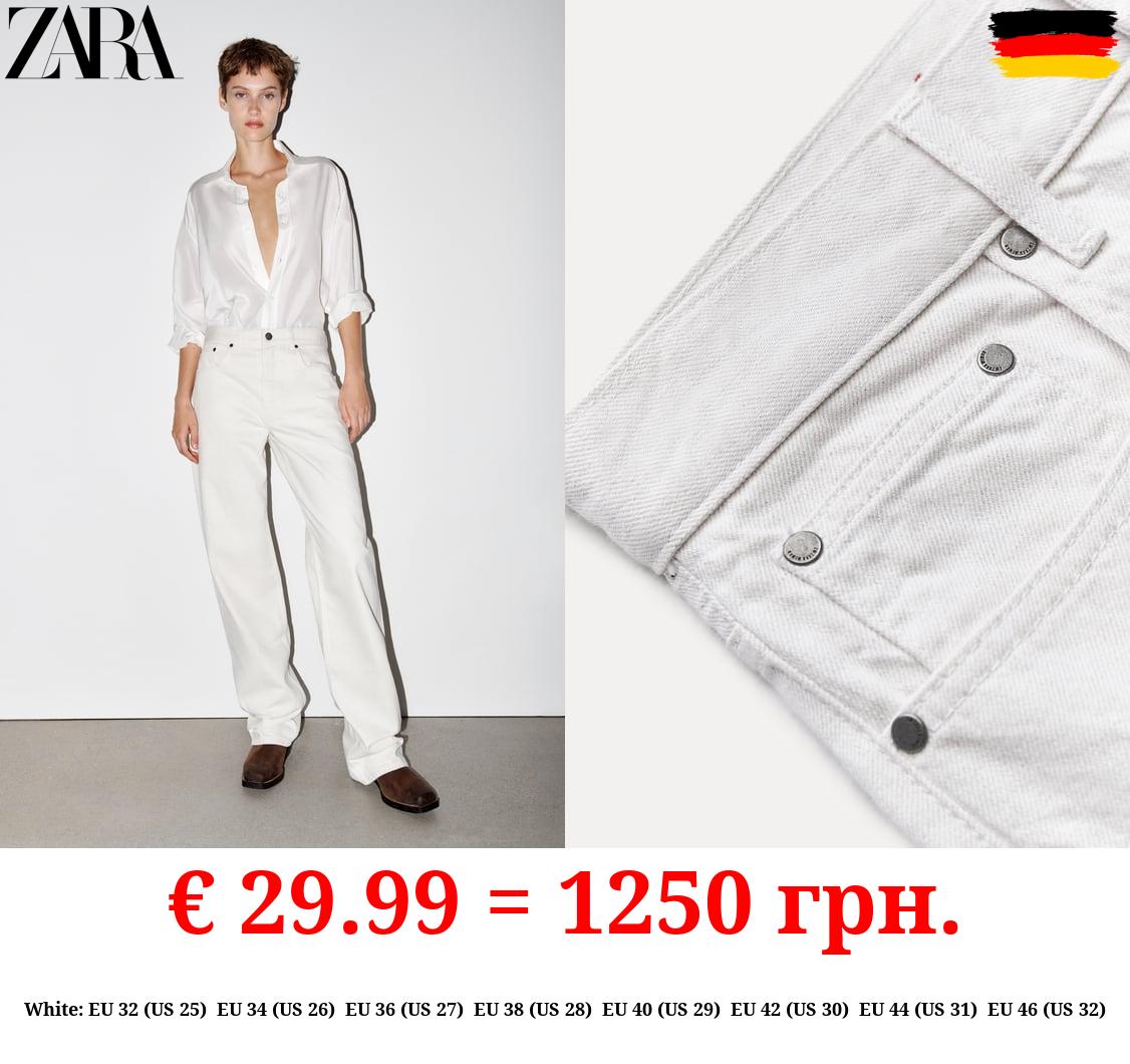 ZW COLLECTION FULL-LENGTH HIGH-WAIST JEANS