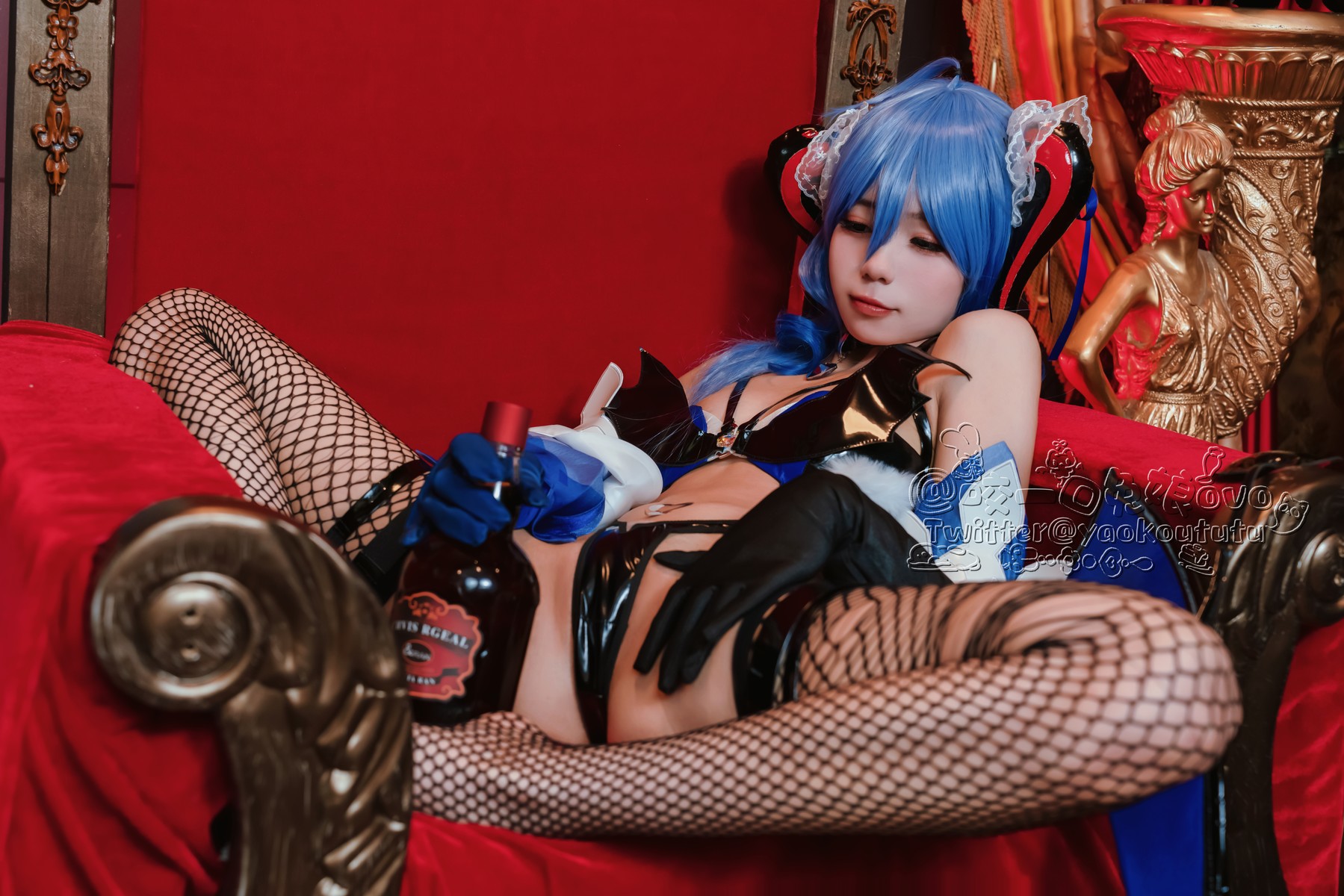 Cosplay 黏黏团子兔 甘雨魅魔 40