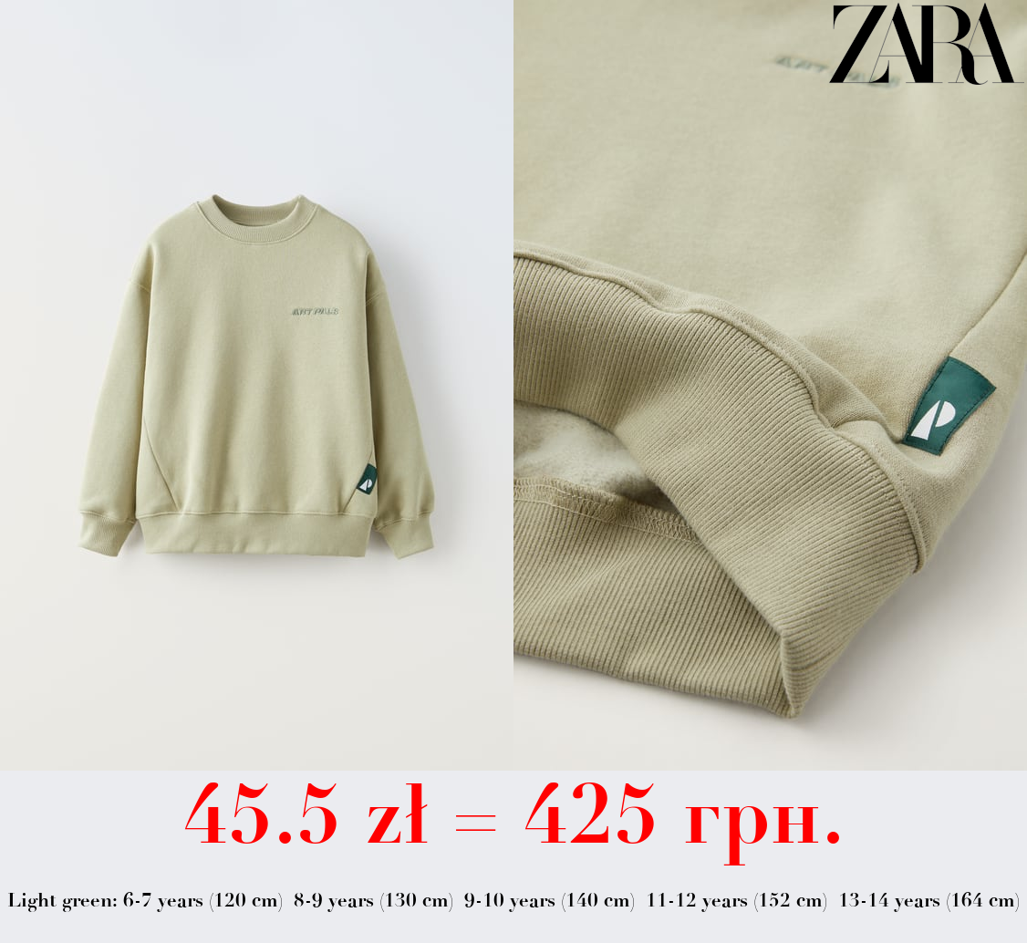 EMBROIDERED SWEATSHIRT