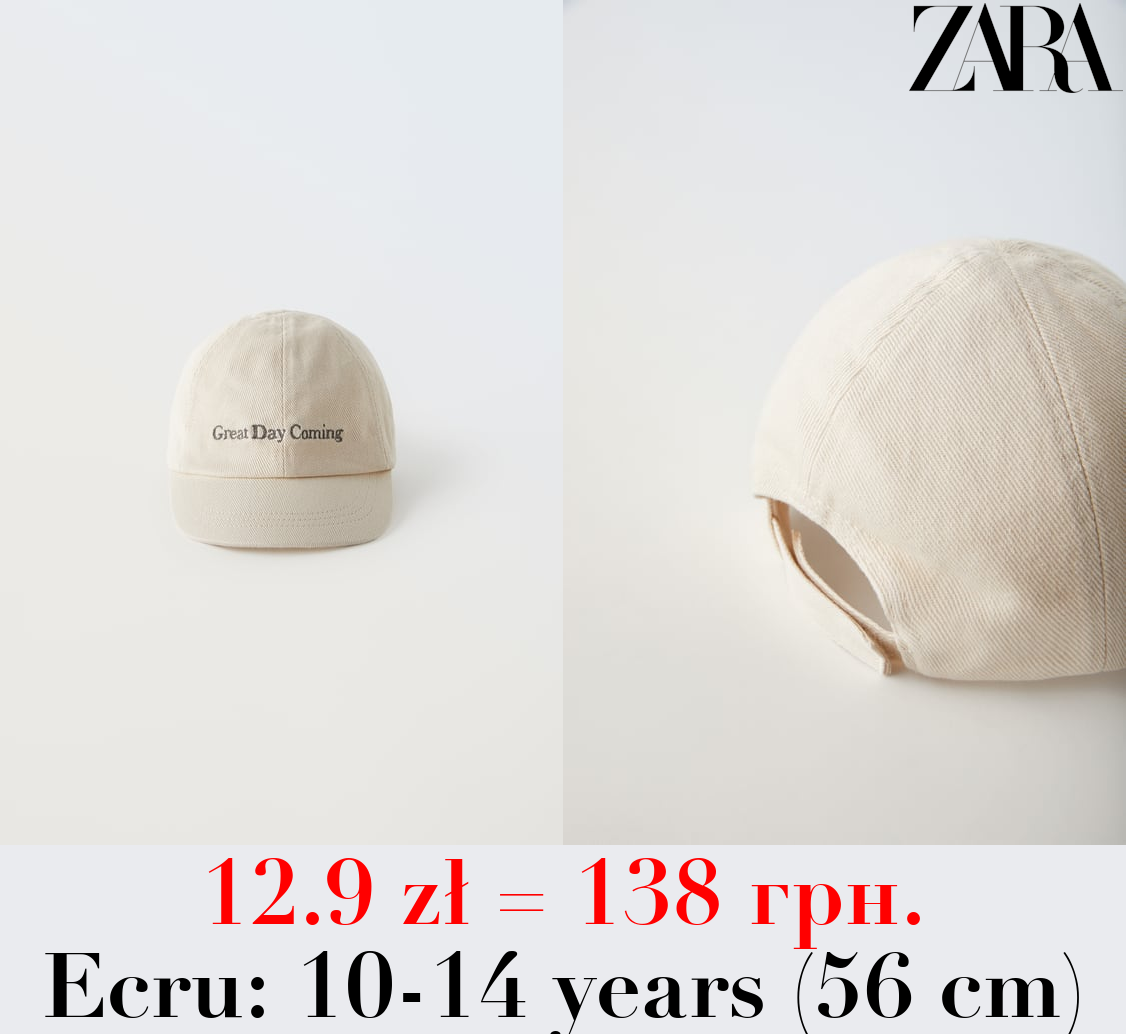 EMBROIDERED TWILL CAP