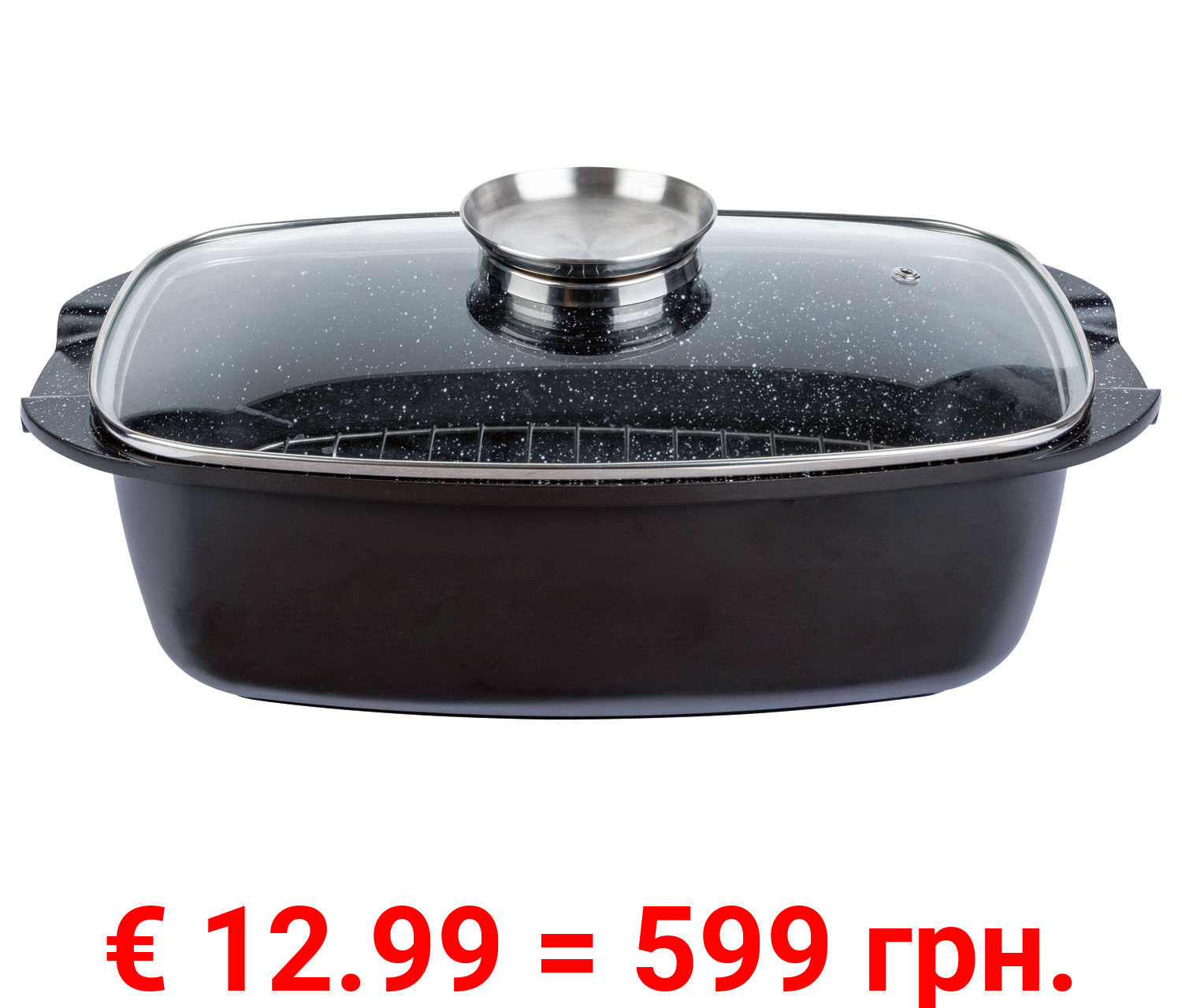 ERNESTO® Aluguss-Bräter 5,7 l , keramikbeschichtet