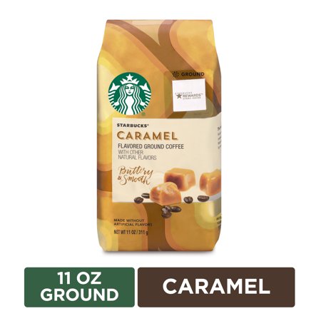 Starbucks Flavored Ground Coffee — Caramel — 1 bag (11 oz.)