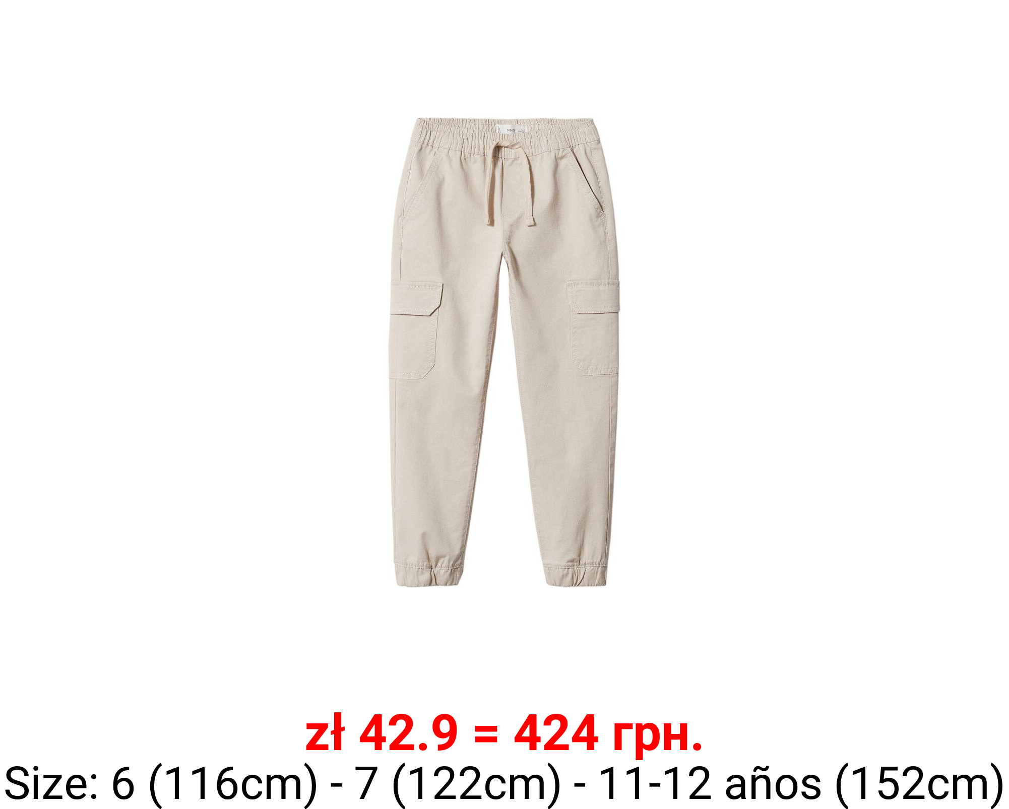 Pantalón jogger bolsillos