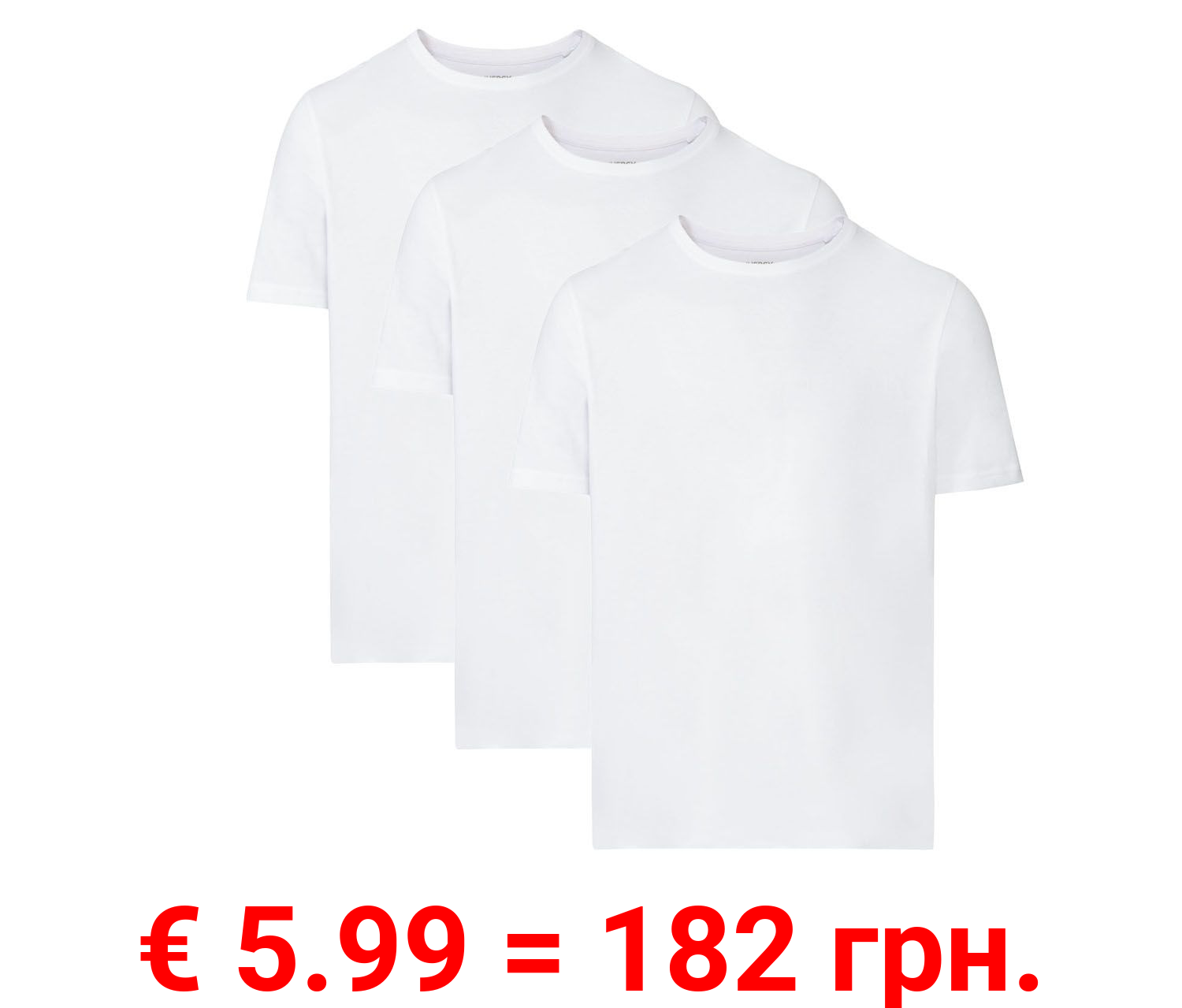 LIVERGY® 3 Herren T-Shirts