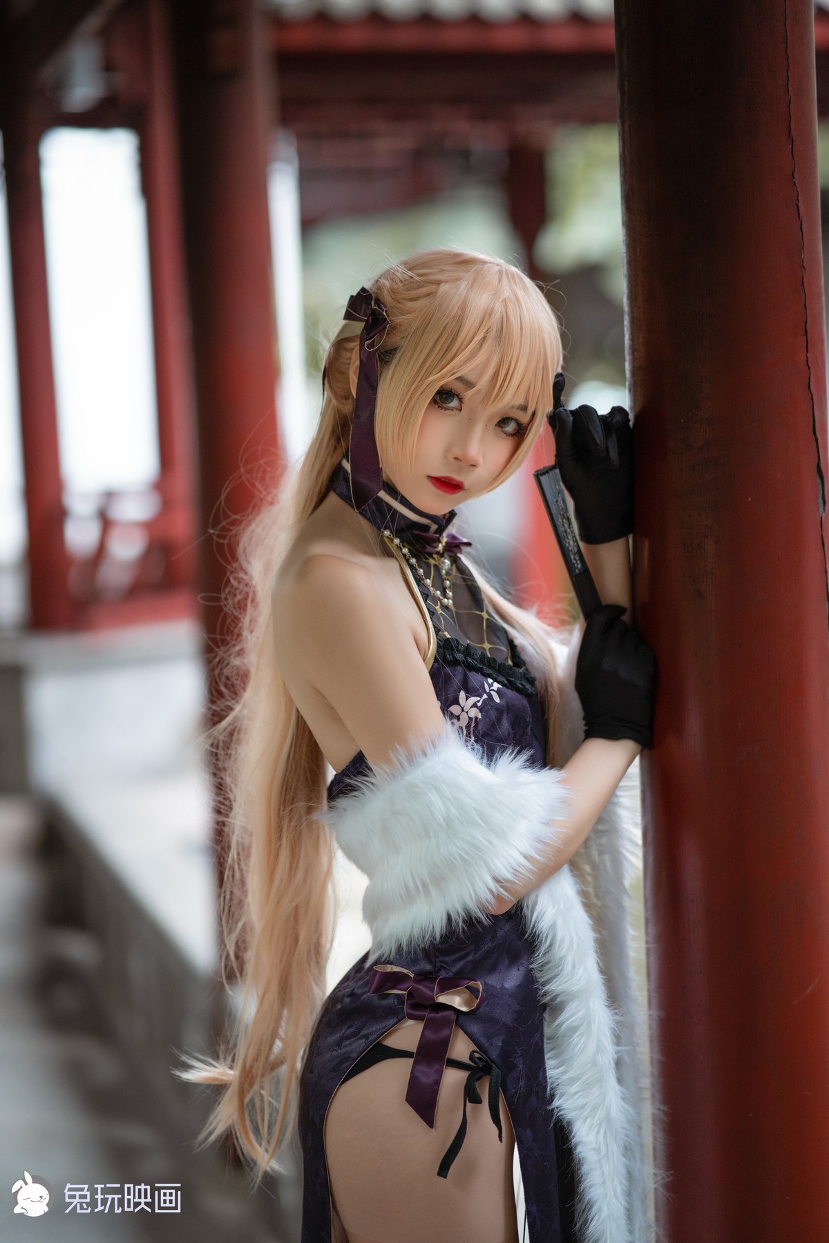 Cosplay 兔玩映画 紫雨心 17