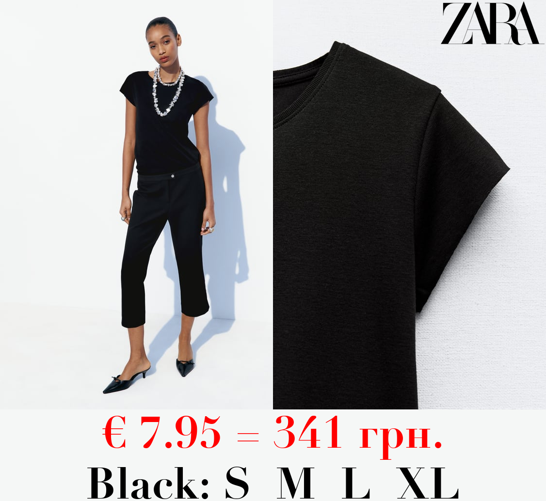 SHORT SLEEVE COTTON T-SHIRT