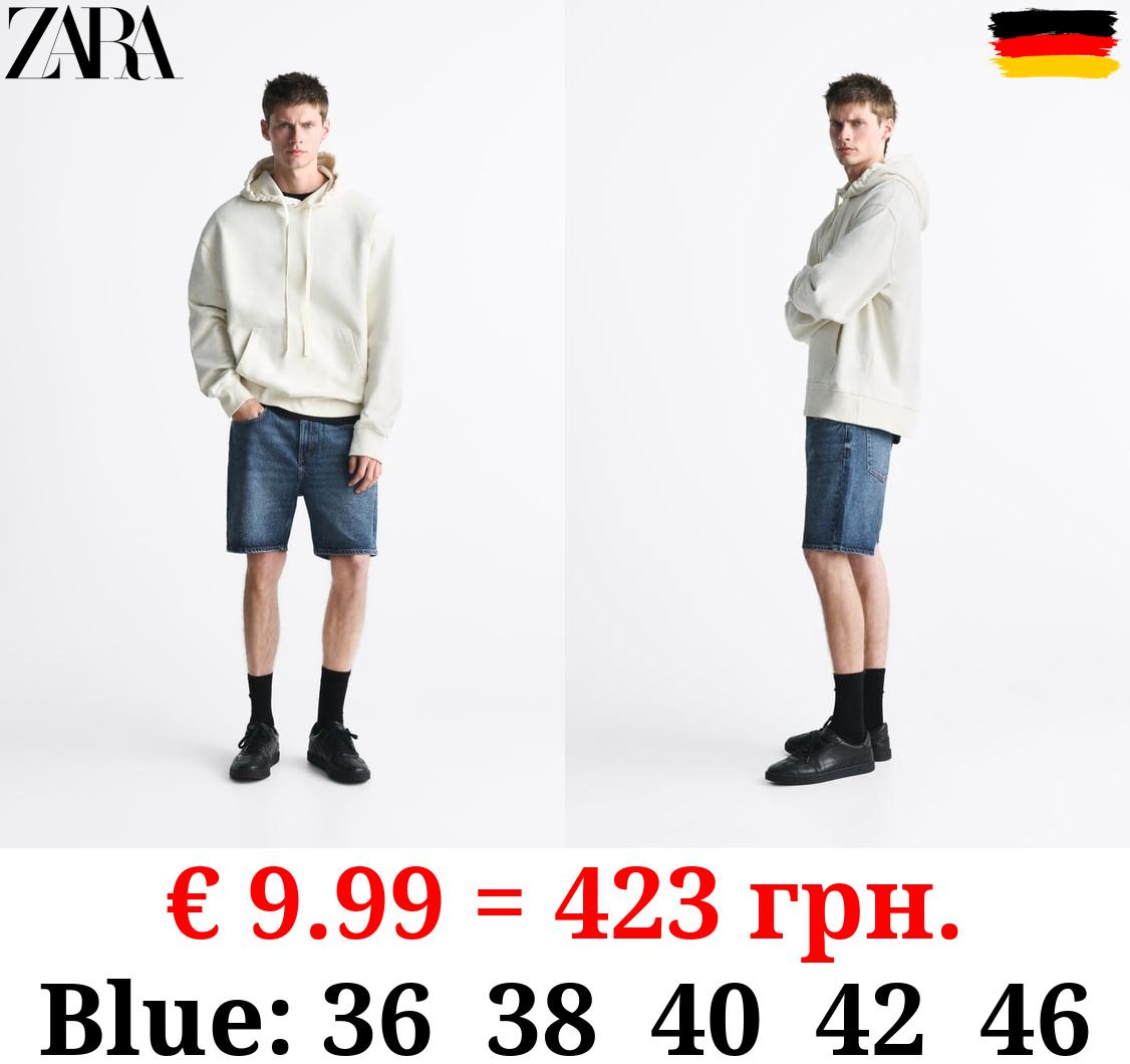 BASIC DENIM BERMUDA SHORTS