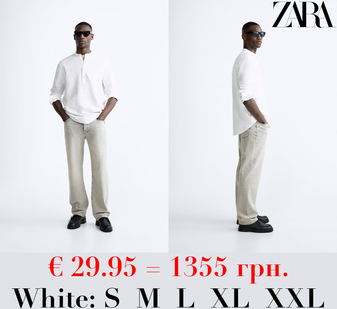 COTTON - LINEN SHIRT