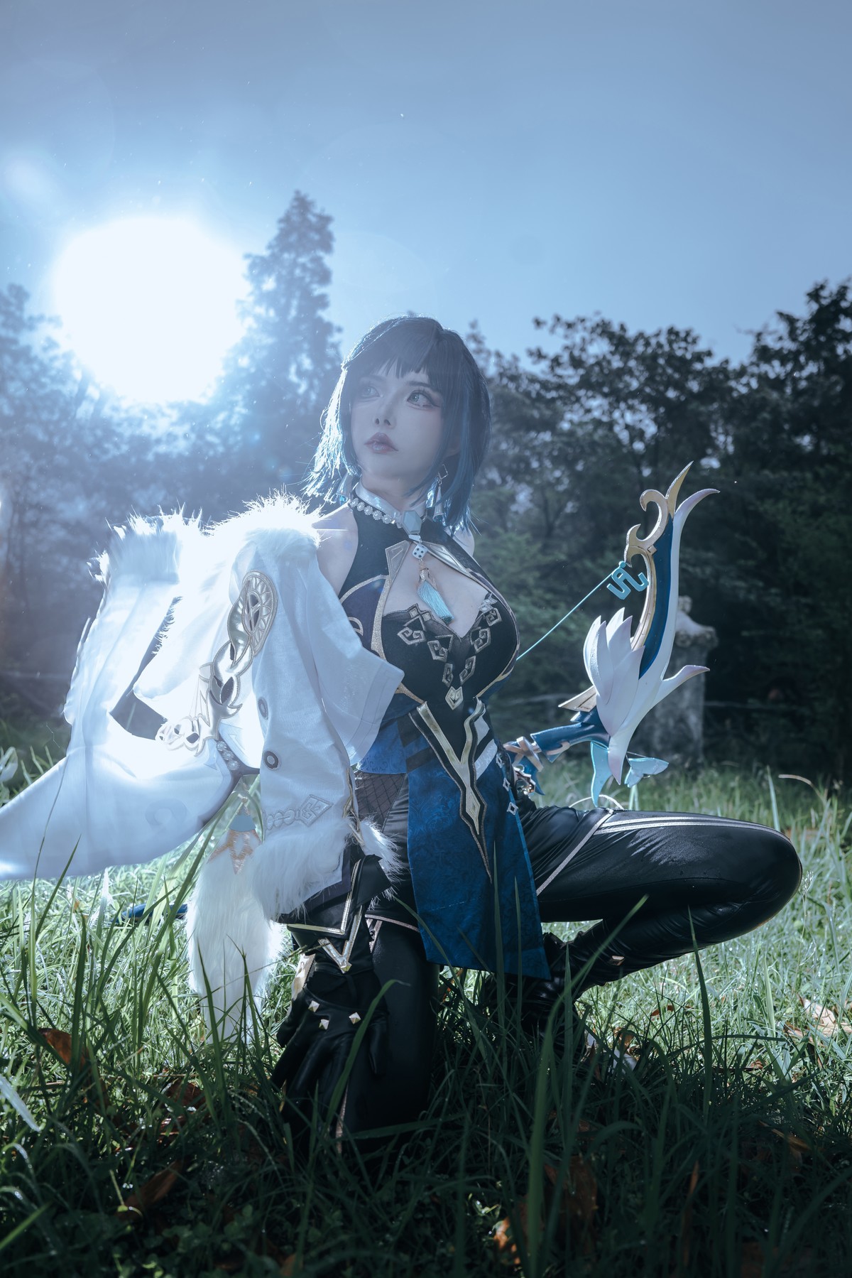 Cosplay 夏小秋秋秋 夜兰 35
