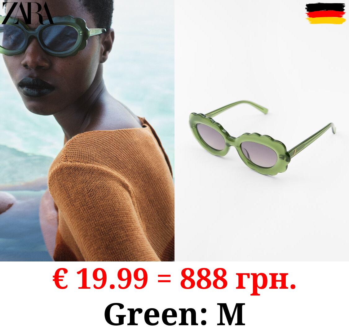 FLORAL ACETATE SUNGLASSES