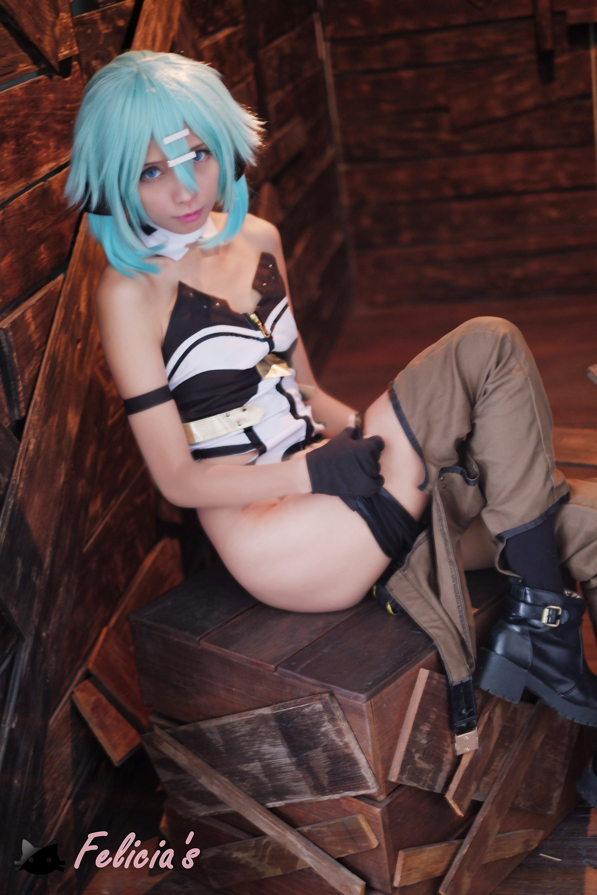 Kojima Tsukumi Cosplay 朝田詩乃 Shino Asada 4