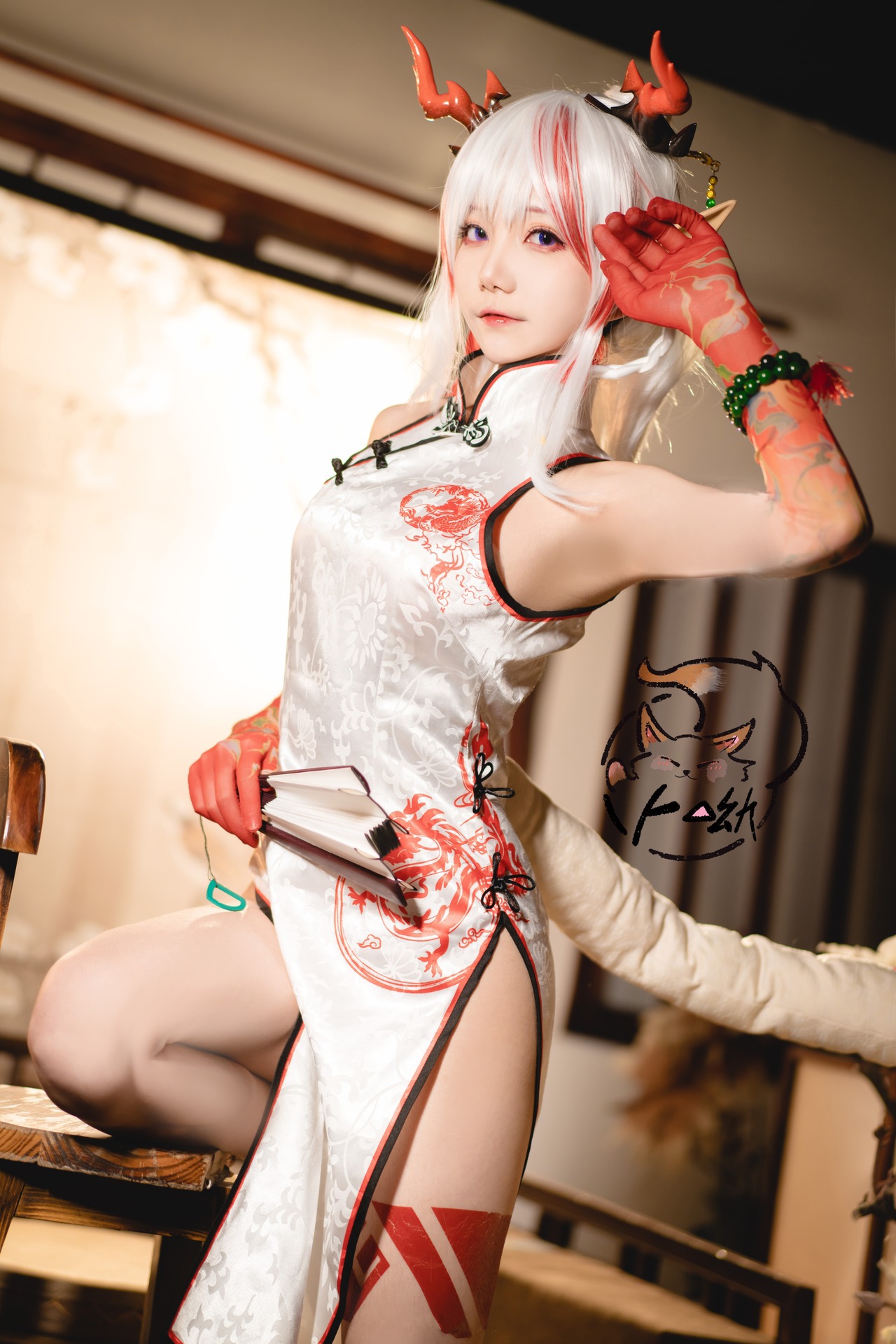 [卜呦] 年旗袍·乐逍遥 Arknights Qi Pao 3