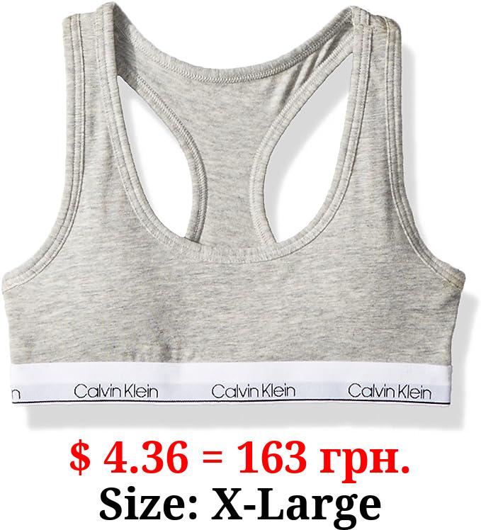 Calvin Klein Girls' Big Modern Cotton Molded Bralette