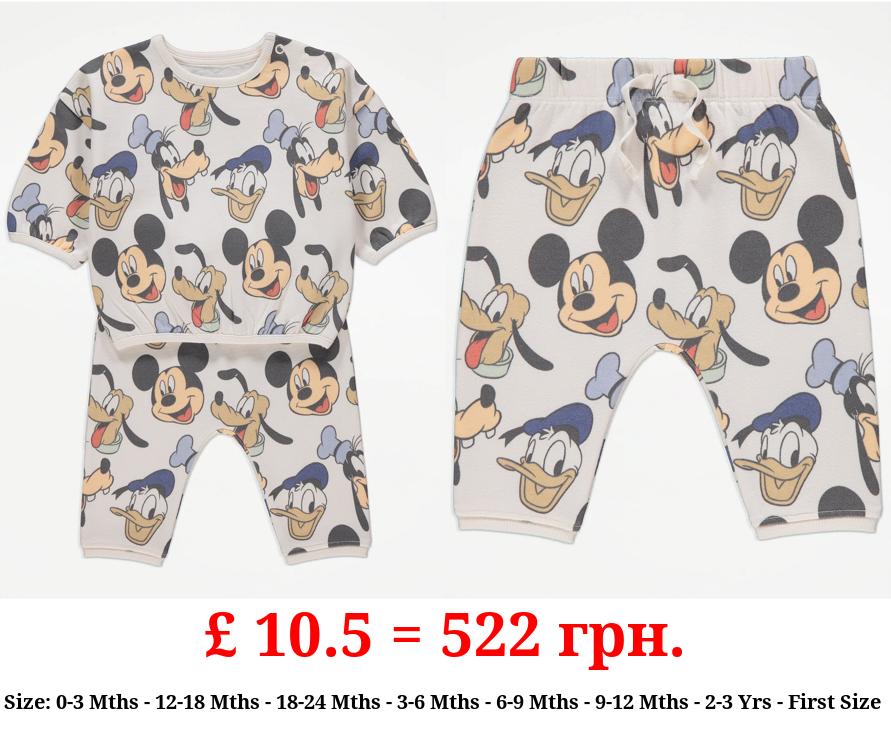 Disney Mickey & Friends Sweatshirt and Joggers Outfit