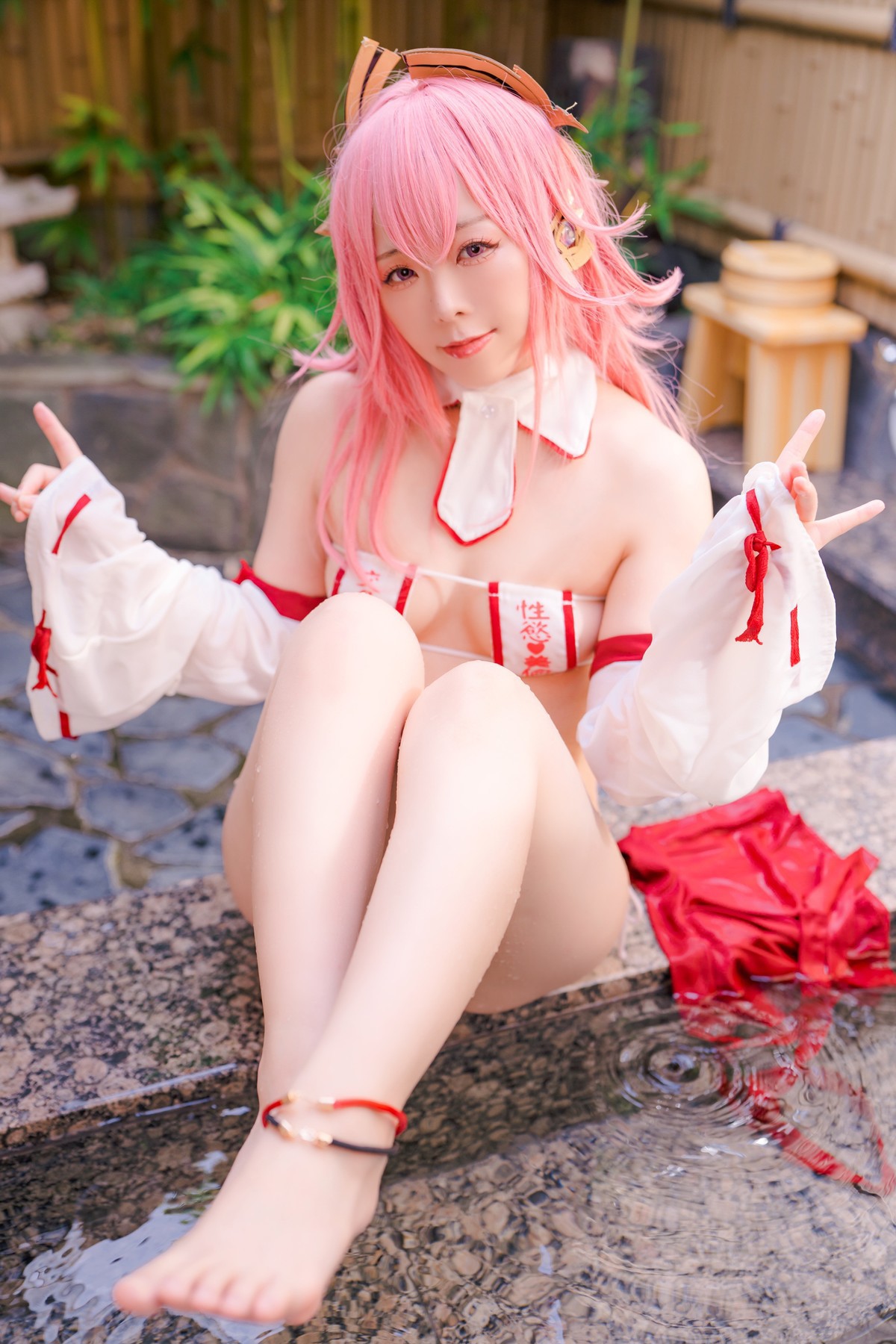 Cosplay ワルキューレ (りずな) 八重桜 (原神) 39