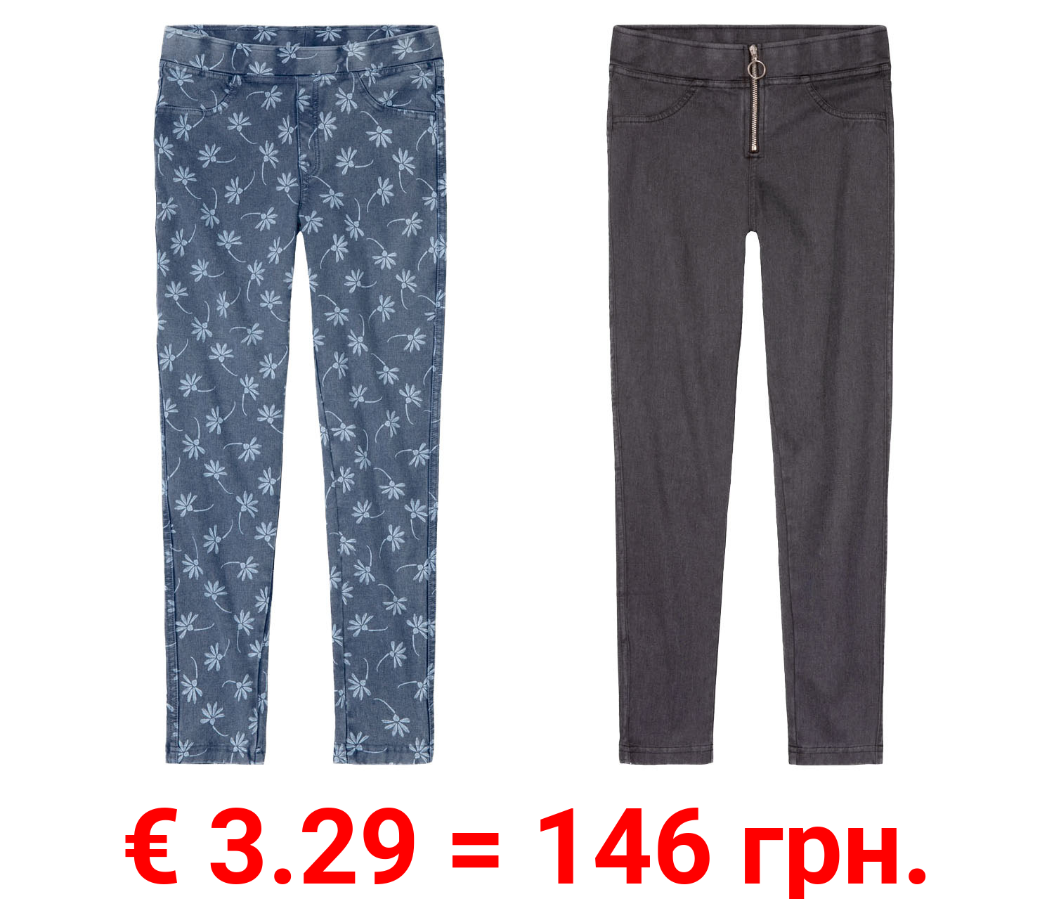pepperts!® Mädchen Jeggings, mit Baumwolle
