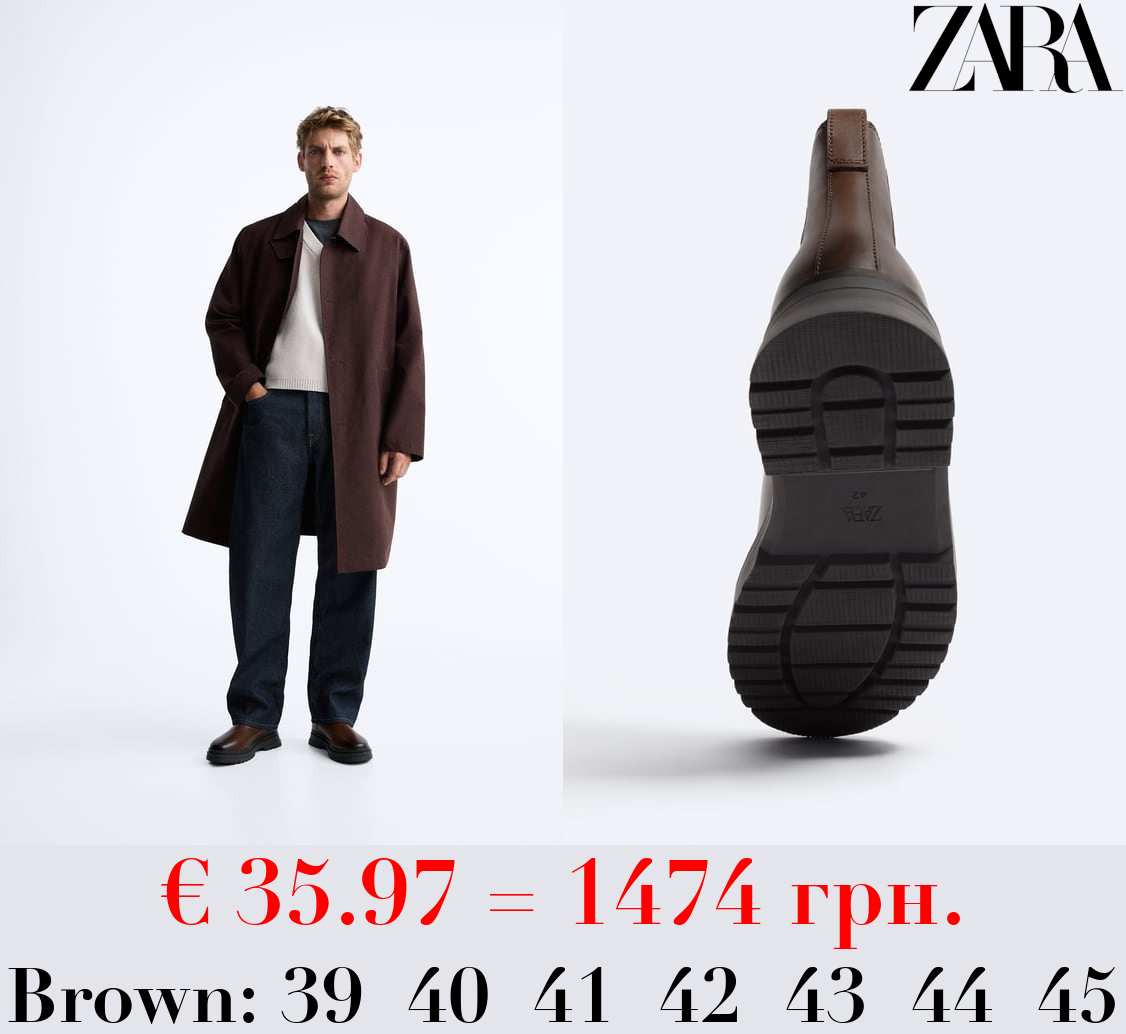 LEATHER CHELSEA BOOTS