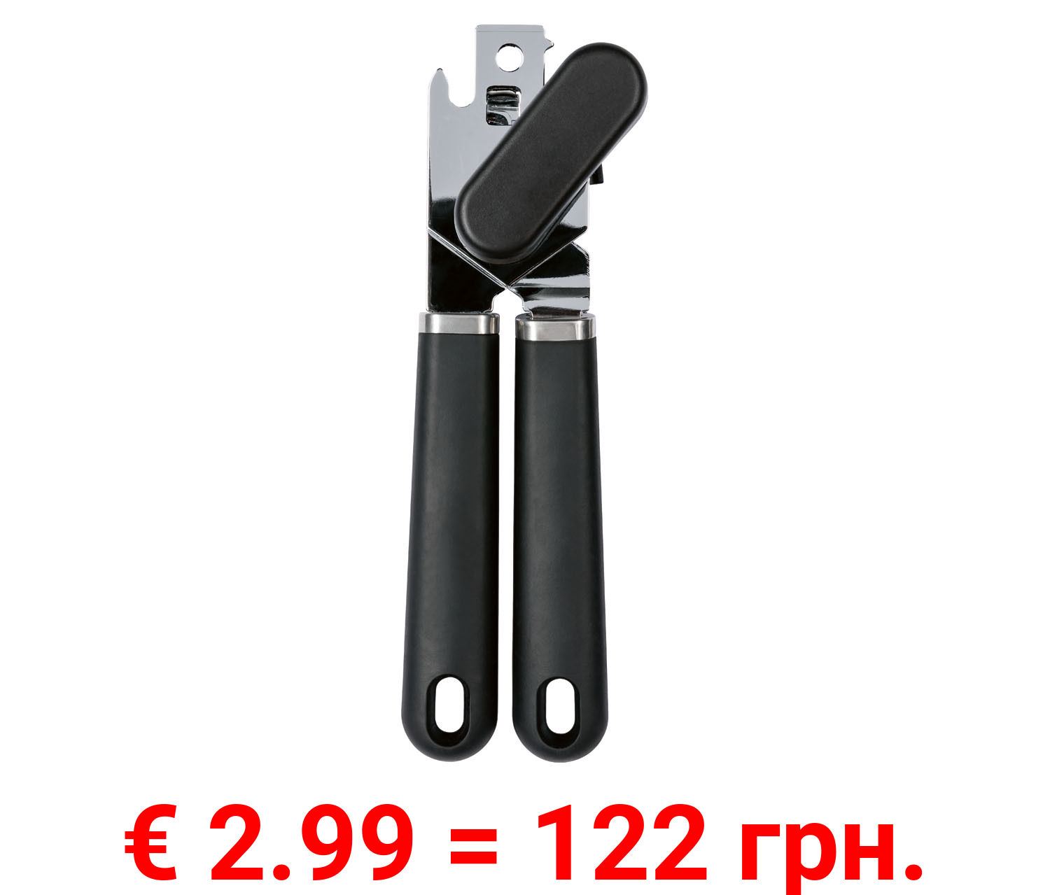 ERNESTO Dosenöffner, mit Antirutschgriff