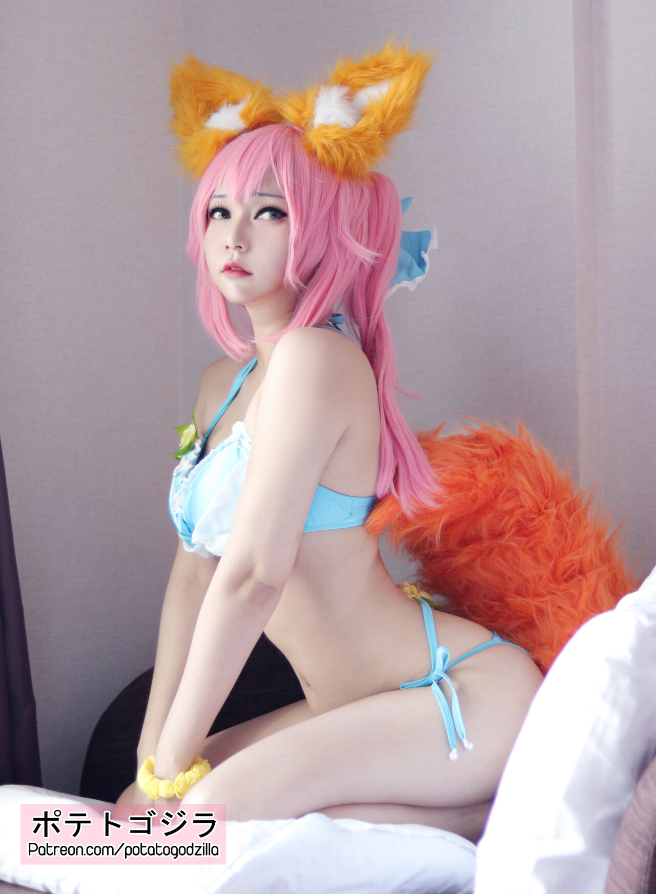 [Potato Godzilla ポテトゴジラ] Tamamo Bikini 7