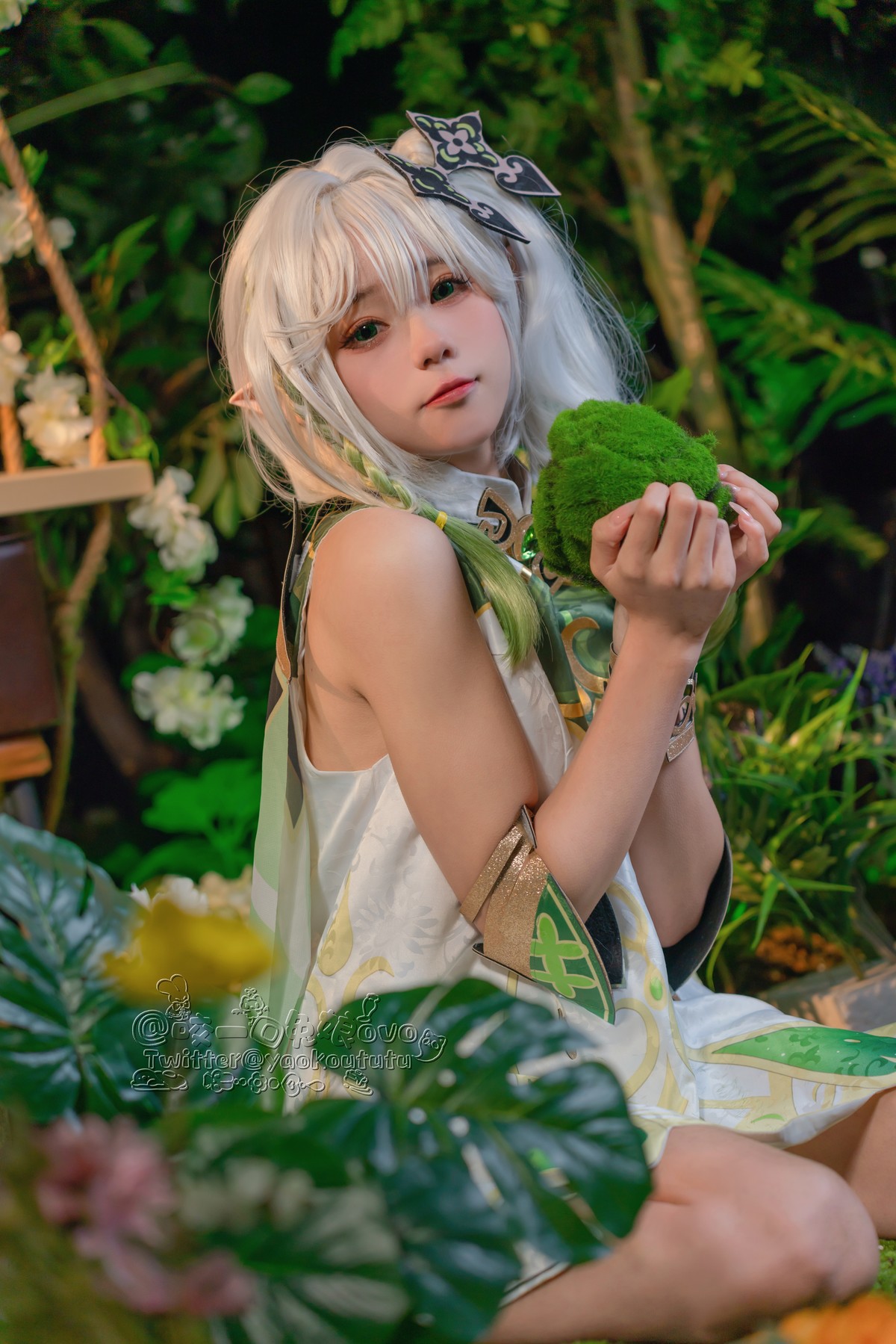 Cosplay 黏黏团子兔 万年萝莉纳西妲 16