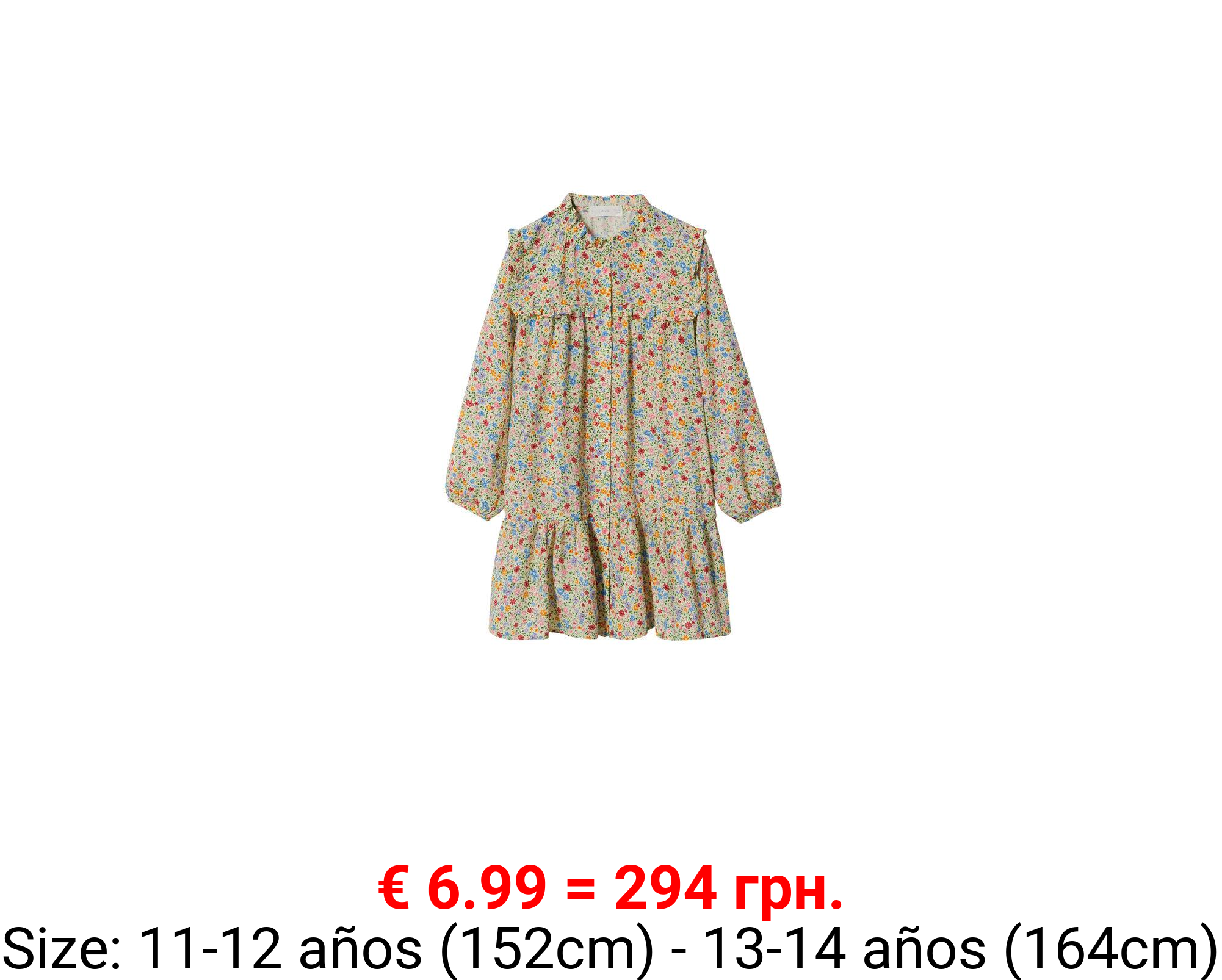 Vestido estampado floral