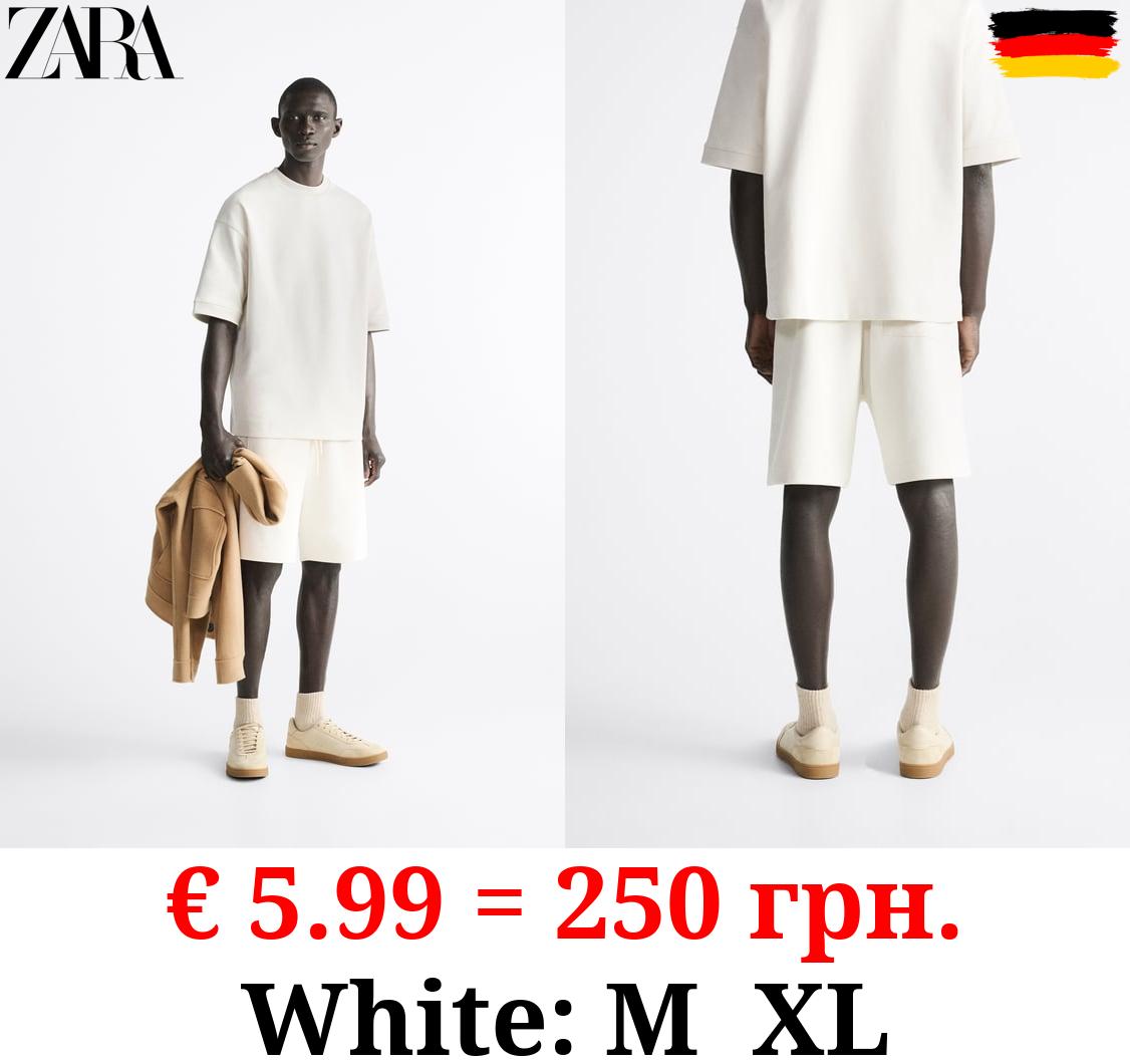 COMPACT JOGGER BERMUDA SHORTS