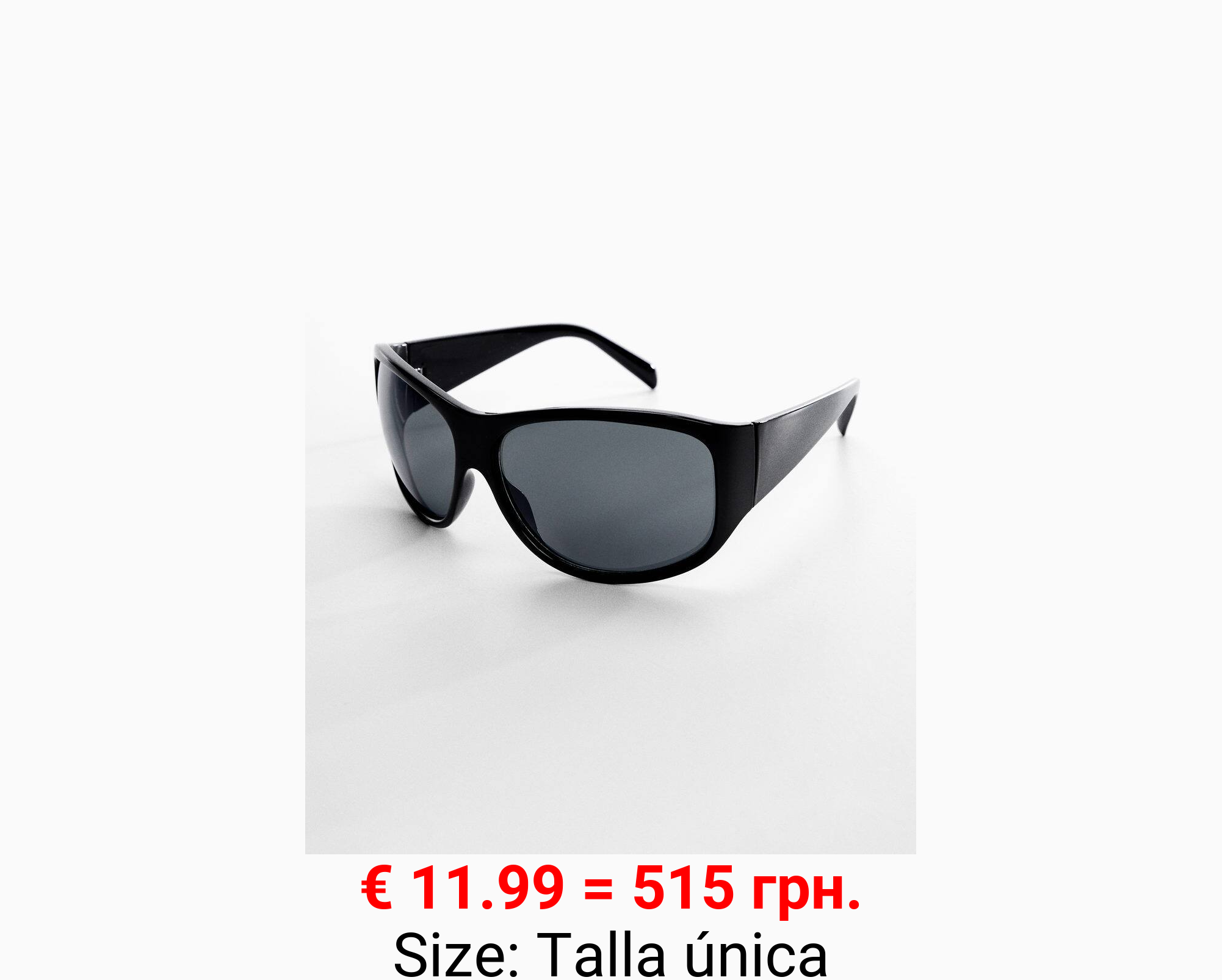 Gafas de sol montura curva